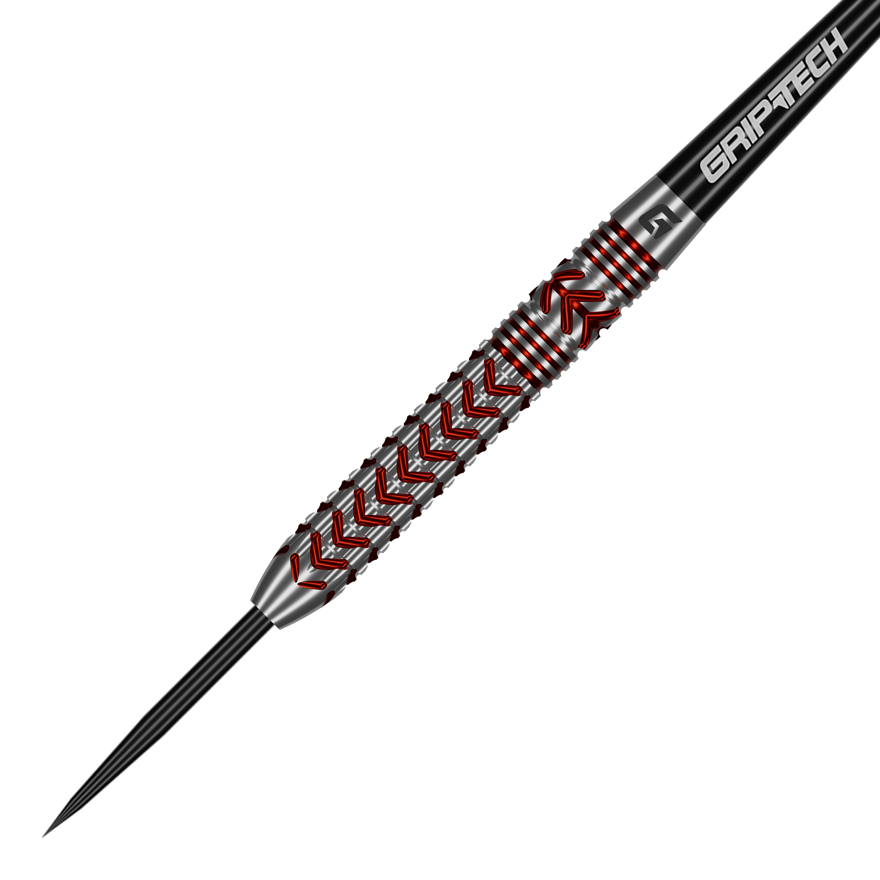 Fléchettes en acier GOAT Curveball Hier sieht man die GOAT Curveball Steeldarts. Das Produkt ist aus nächster Nähe fotografiert.