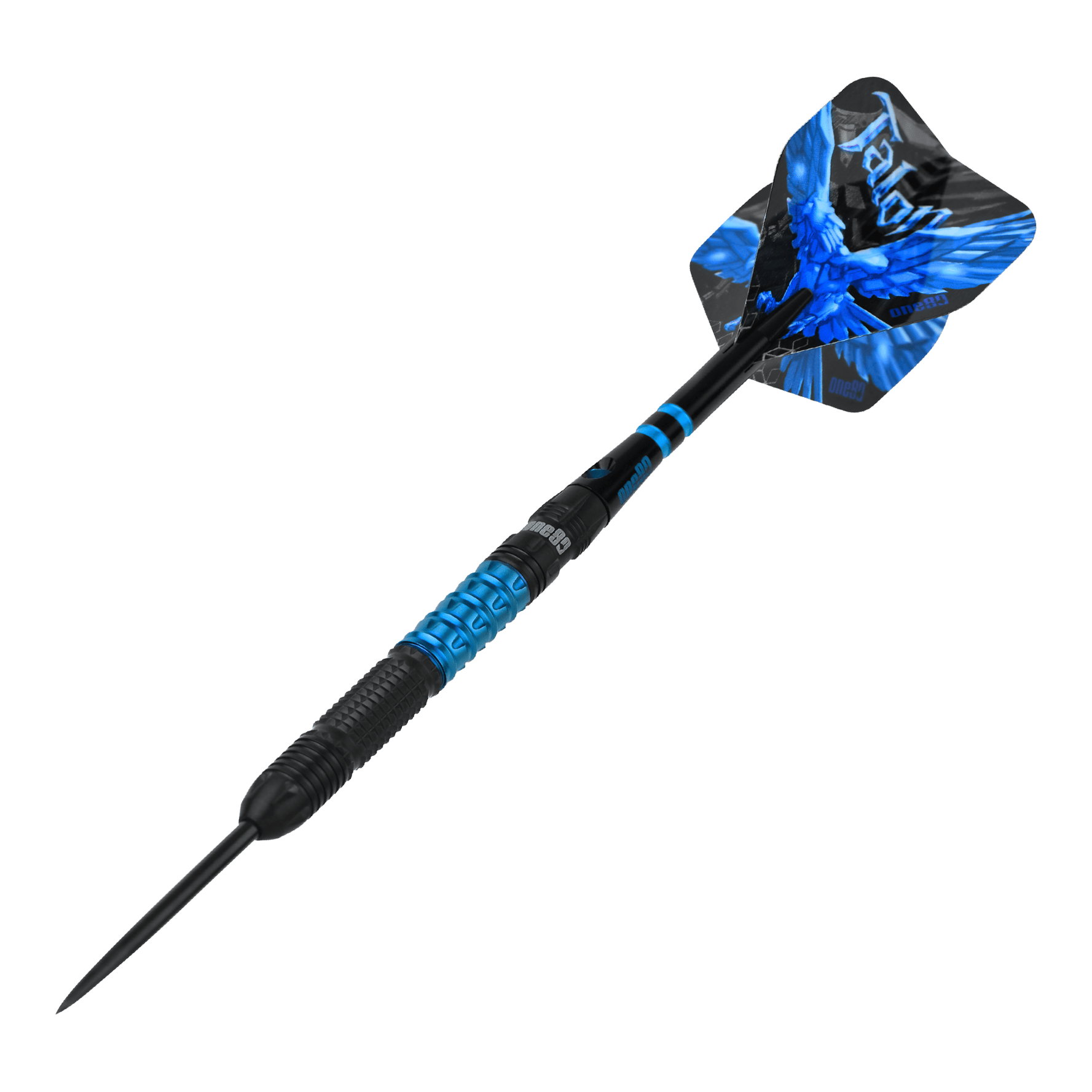 Fléchettes en acier One80 Talon T1 Das Bild zeigt die One80 Talon Steeldarts. Es handelt sich um präzise gefertigte Steeldarts für anspruchsvolle Spieler.