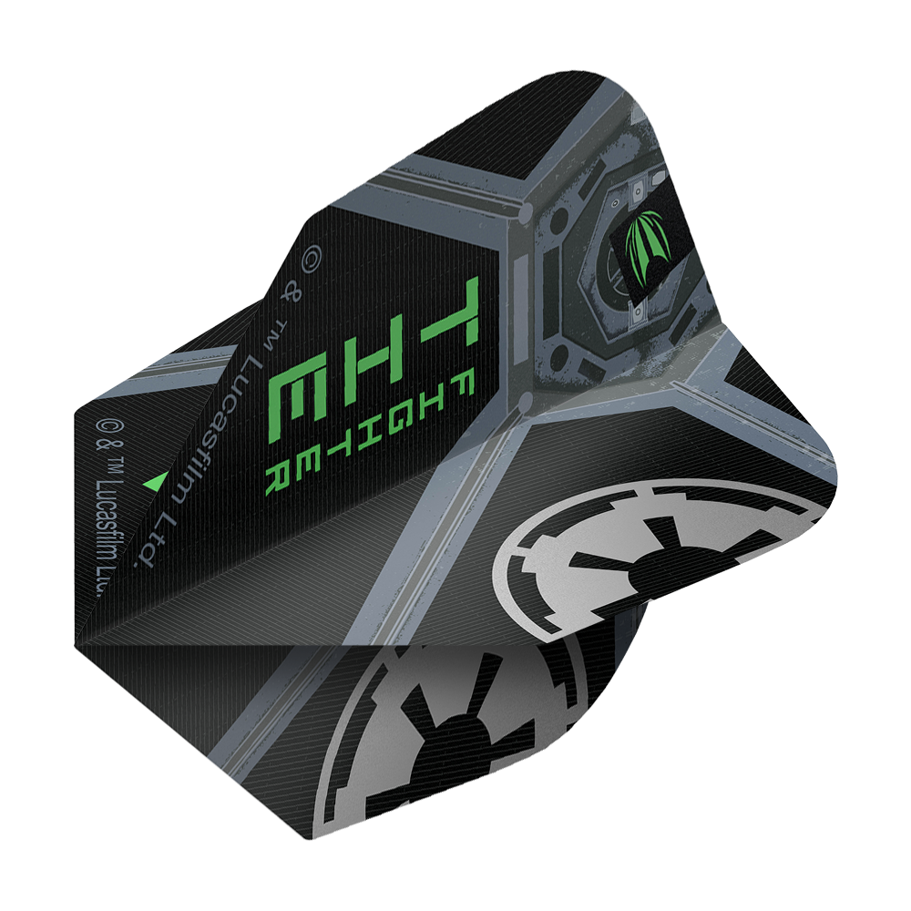 Cible Star Wars ProUltra Tie Fighter No6 Vols Target Star Wars ProUltra Tie Fighter No6 Flights. Diese Dart-Flights zeigen ein Star Wars Tie Fighter Design.