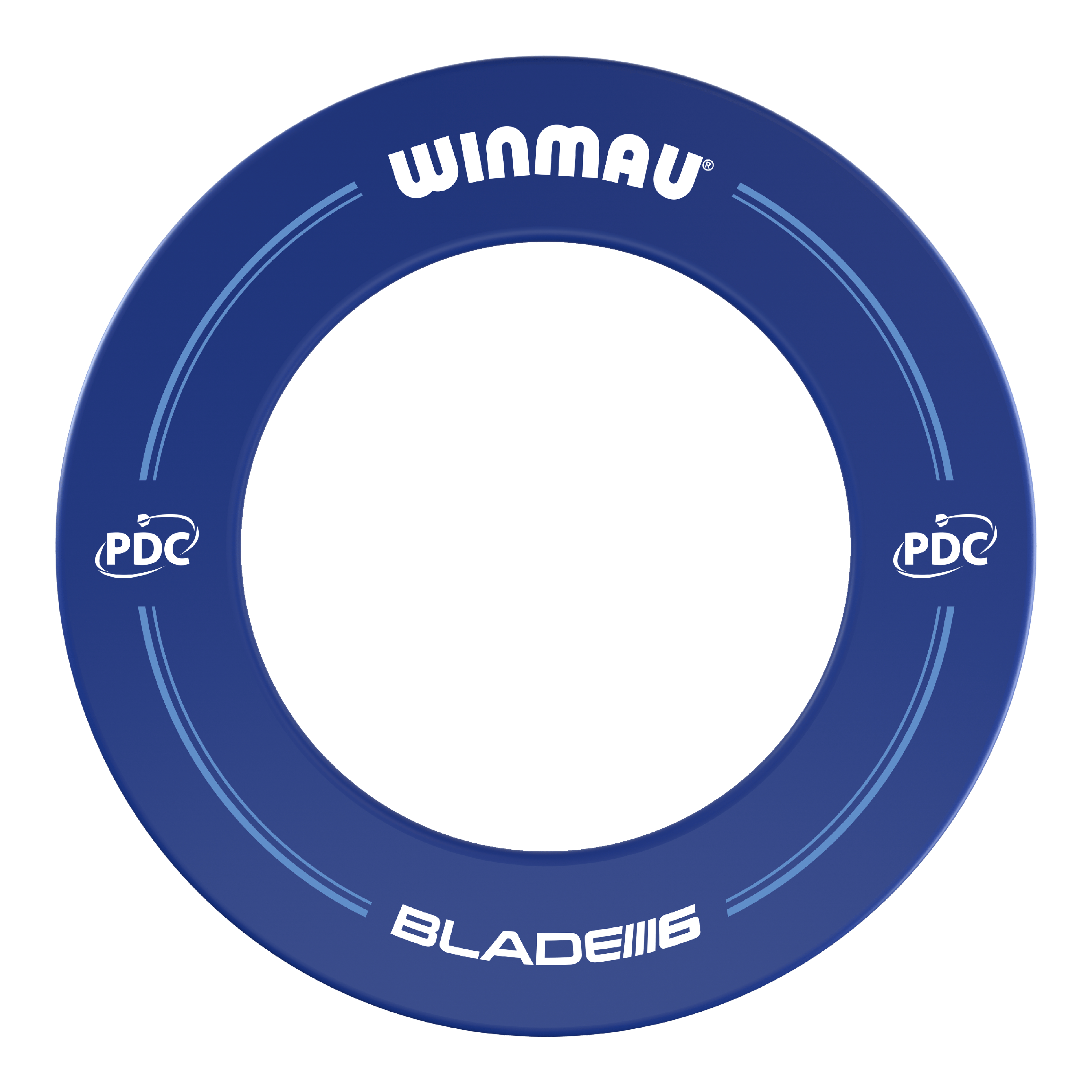 Winmau PDC Cible de fléchettes Surround – Bleu