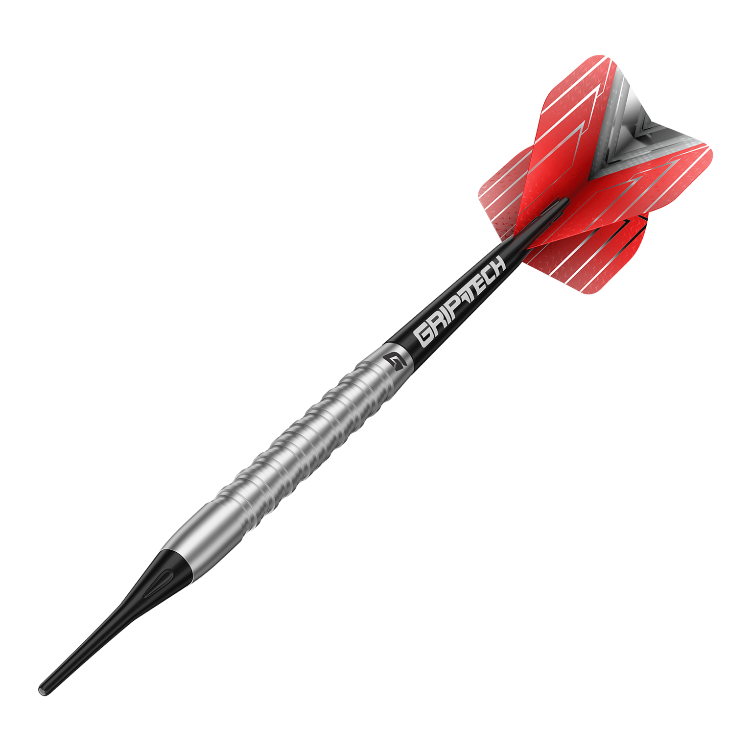 Fléchettes souples GOAT Podium Silver - 18 g Abgebildet sind die GOAT Podium Silver Softdarts mit einem Gewicht von 18g. Die silbernen Darts sind speziell für das Softdart-Spiel entwickelt.