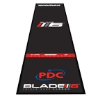 Tapis de fléchettes souple Winmau Pro Zone Precision Blade 6 Die Winmau Pro Zone Precision Blade 6 Soft Dartmatte ist auf dem Bild zu sehen. Es handelt sich um eine hochwertige Dartmatte für Softdarts.