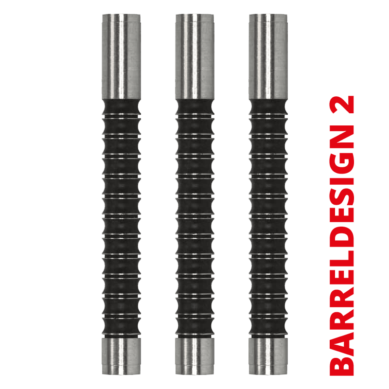 McDart Super Grip Long 90 % tungstène Das Produkt ist der McDart Super Grip Long 90% Tungsten Softdart-Barrel. Es handelt sich um ein längliches und griffiges Dart-Barrel.