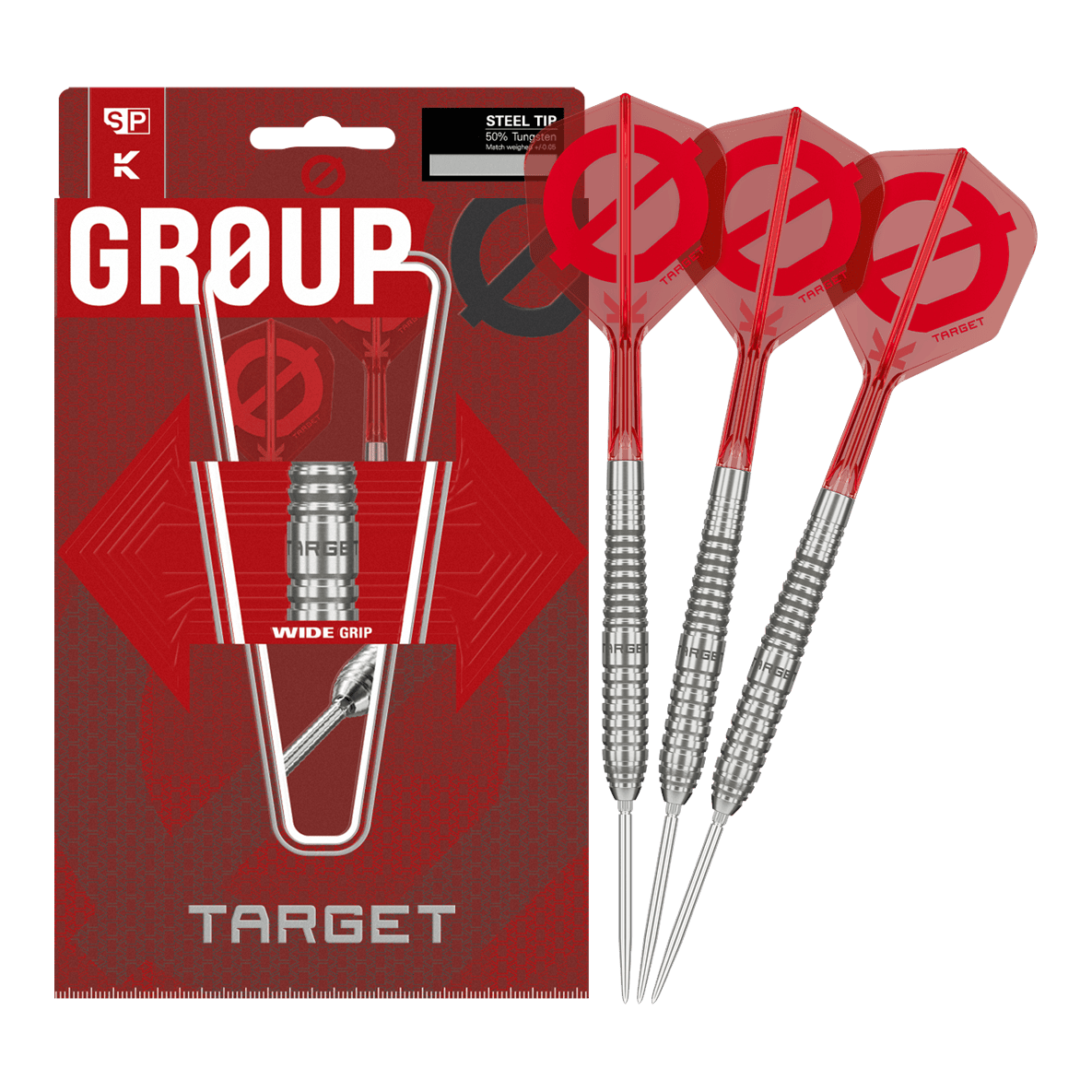 Groupe cible O 01 Fléchettes en acier Swiss Points Groupe cible O 01 Fléchettes en acier Swiss Points