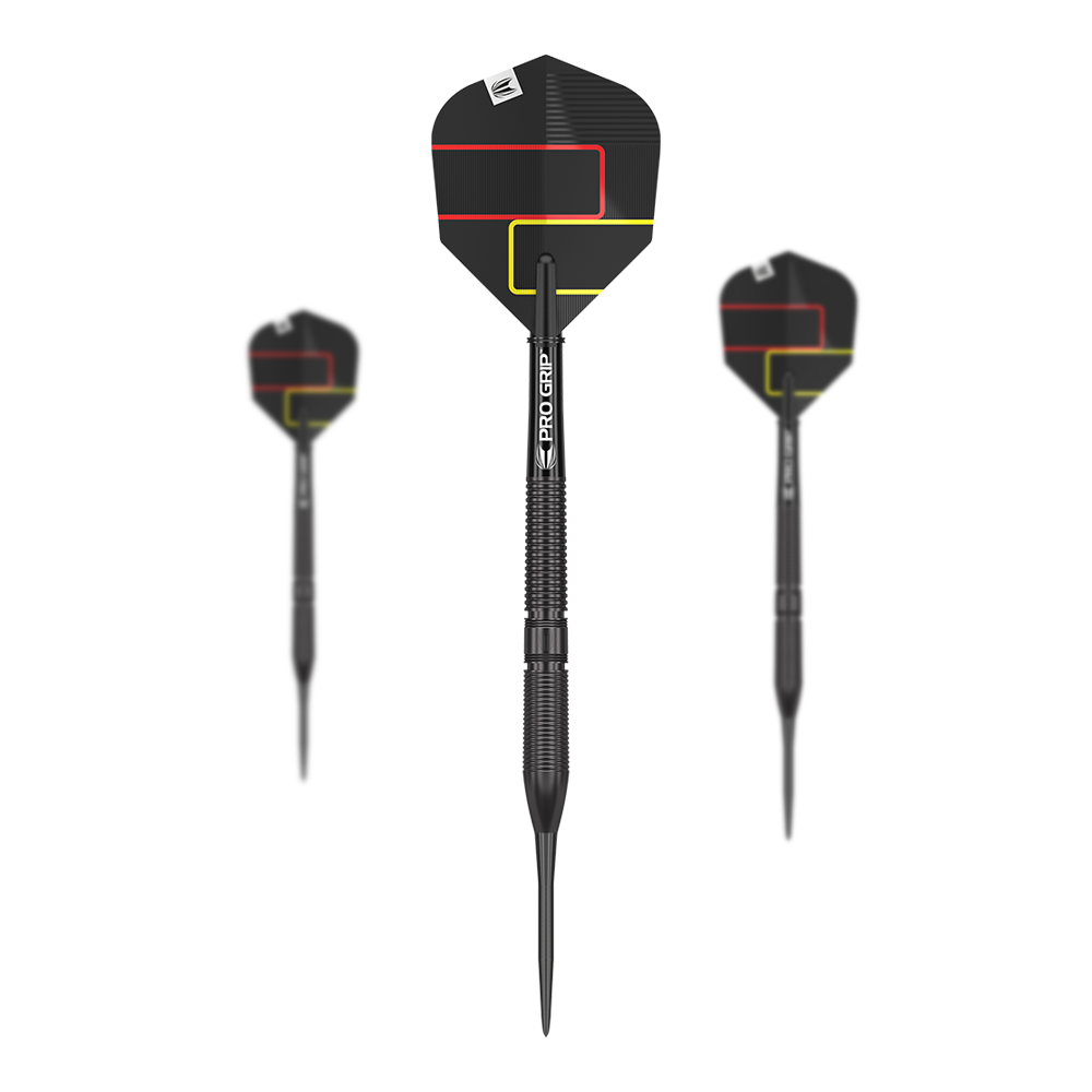 Fléchettes en acier Target Gabriel Clemens Black Edition