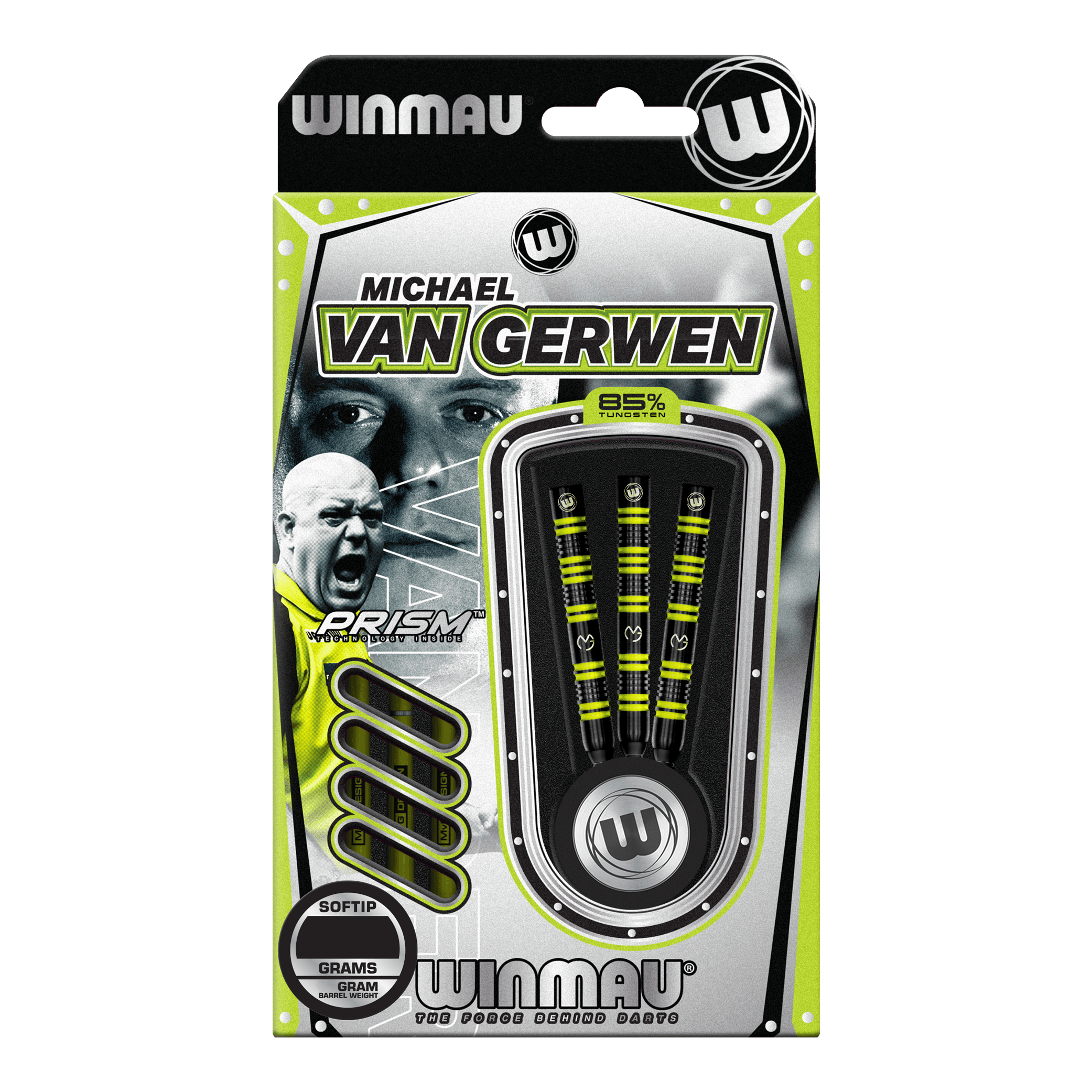 Winmau Michael Van Gerwen 85 Pro-Series Fléchettes souples - 20 g