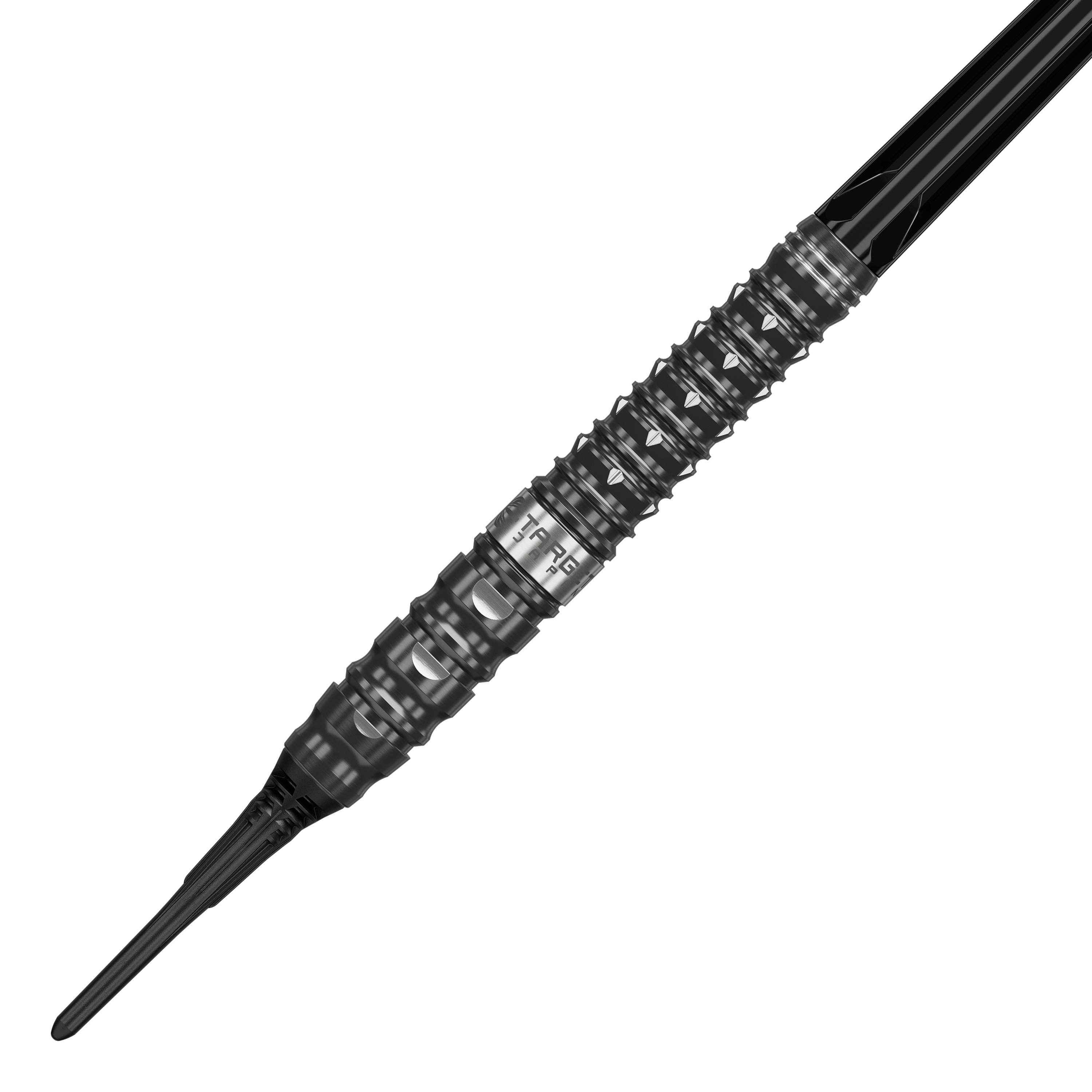 Fléchettes souples Target Black Marque Eclipse - 21 g Target Black Marque Eclipse Softdarts - 21g. Detailansicht der hochwertigen Softdarts.