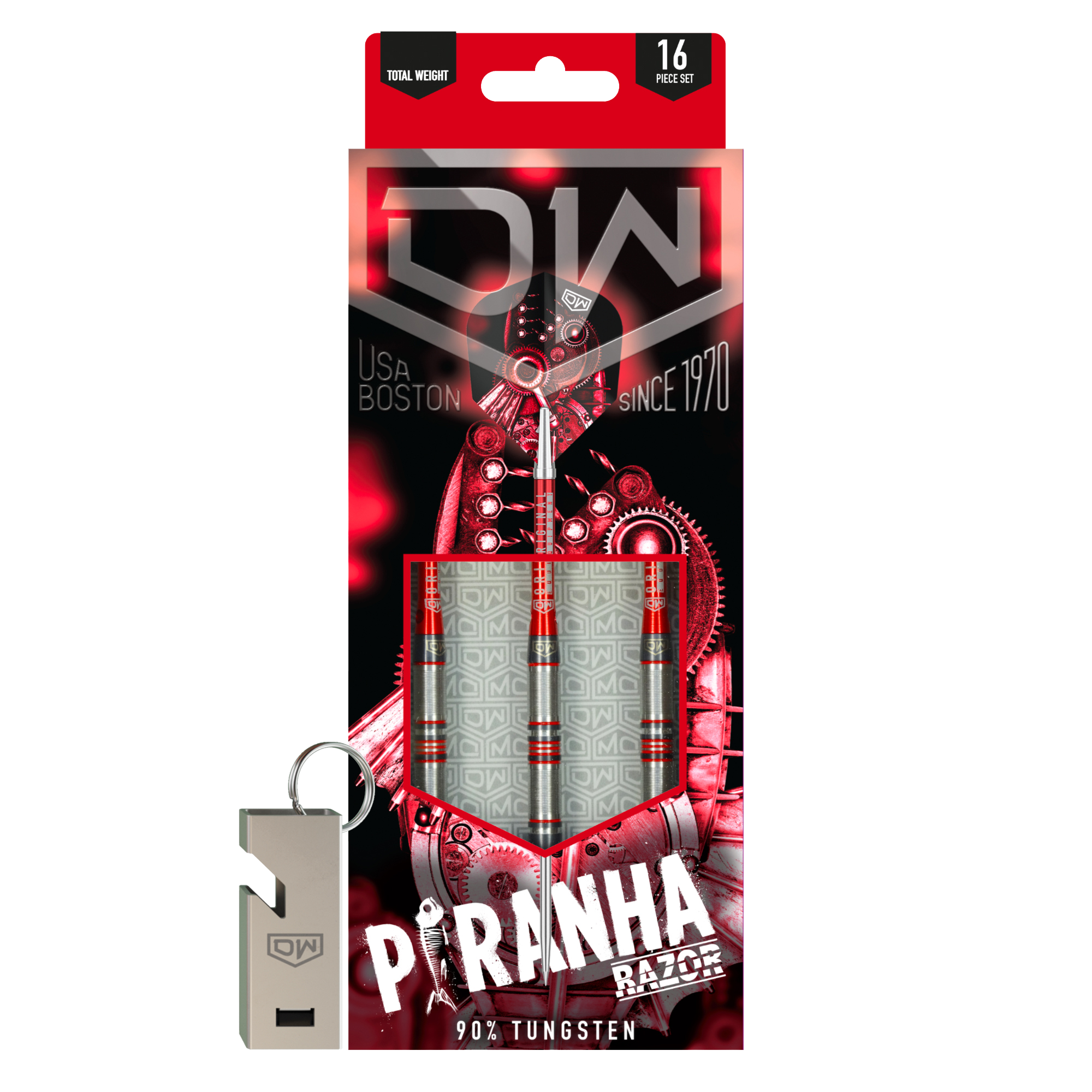 Fléchettes en acier DW Piranha Razor 02 - 23g