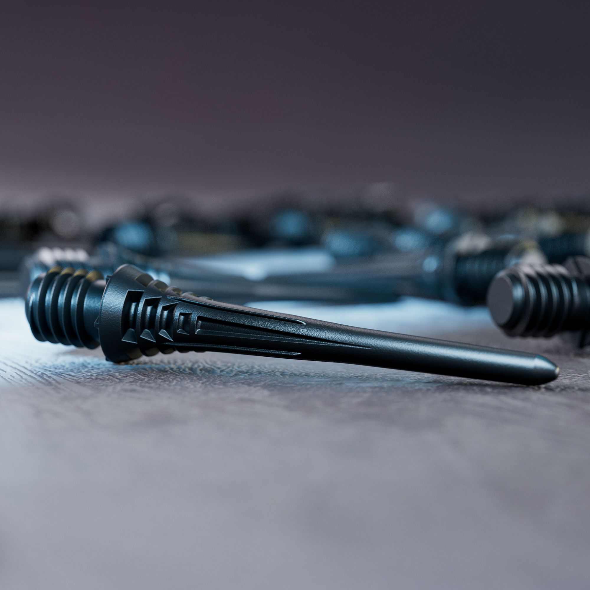 Pointes de fléchettes Target Cryo Soft - Lot de 30 - Noires Die Abbildung zeigt die Verpackung der Target Cryo Softdartspitzen 30er Pack in Schwarz. Sie eignen sich für elektronische Dartscheiben und garantieren sicheren Halt.