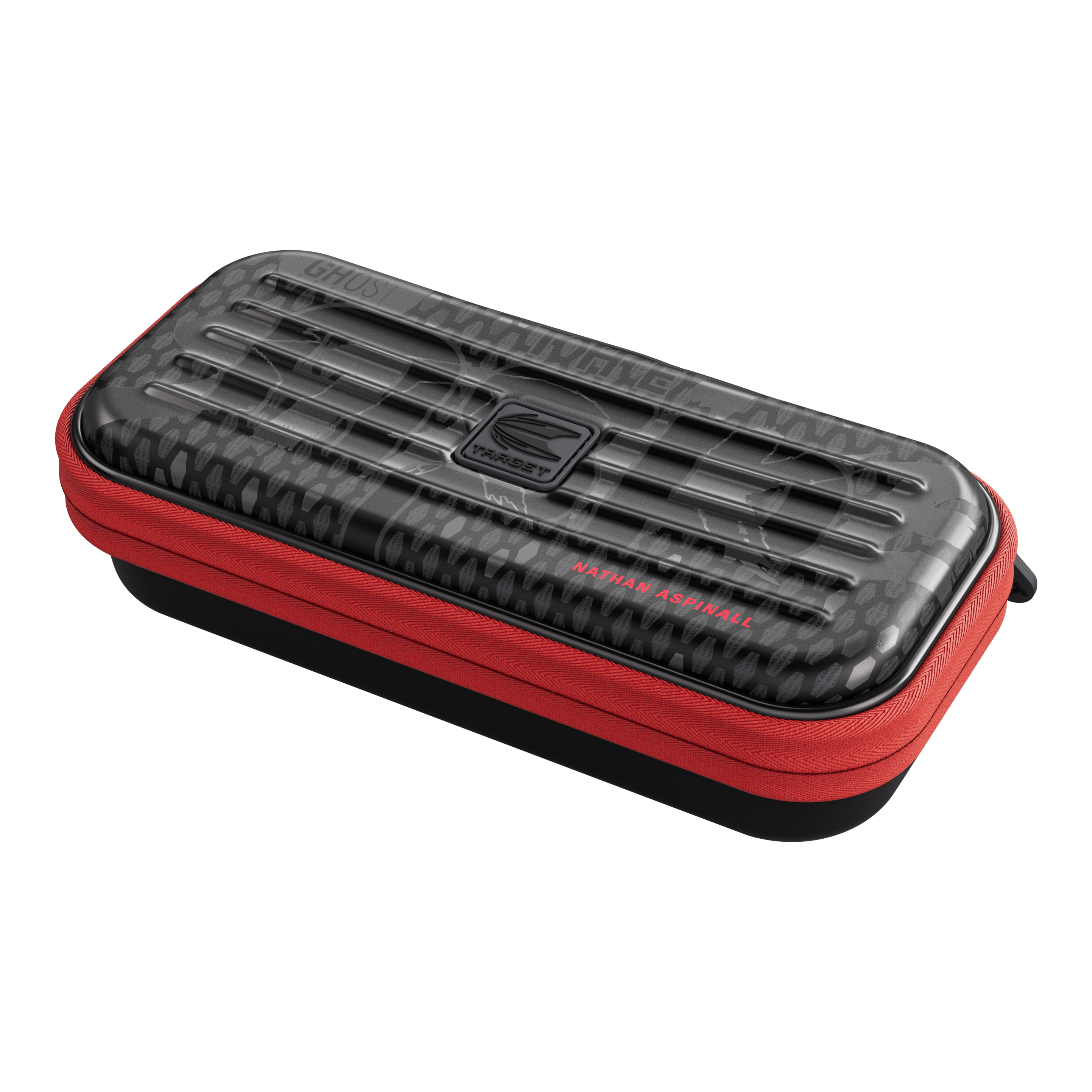 Étui à fléchettes Takoma Ghost Series Nathan Aspinall Hier sieht man das Takoma Ghost Series Nathan Aspinall Dartcase. Es wurde speziell für Fans von Nathan Aspinall entworfen.