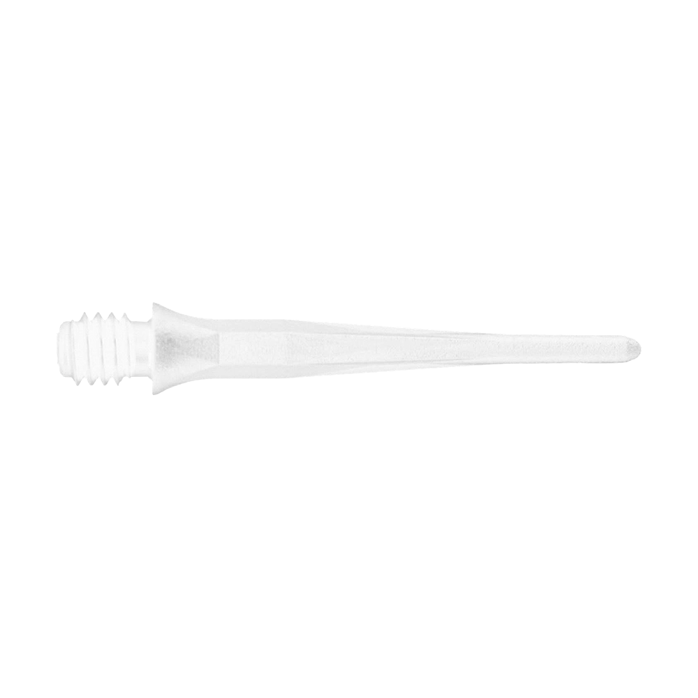 Pointes de fléchettes souples Caliburn 2BA blanches - Paquet de 50 Gezeigt werden Caliburn 2BA Softdartspitzen in Weiß als praktischer 50er Pack. Diese weißen Softdartspitzen sind für viele Darts geeignet.