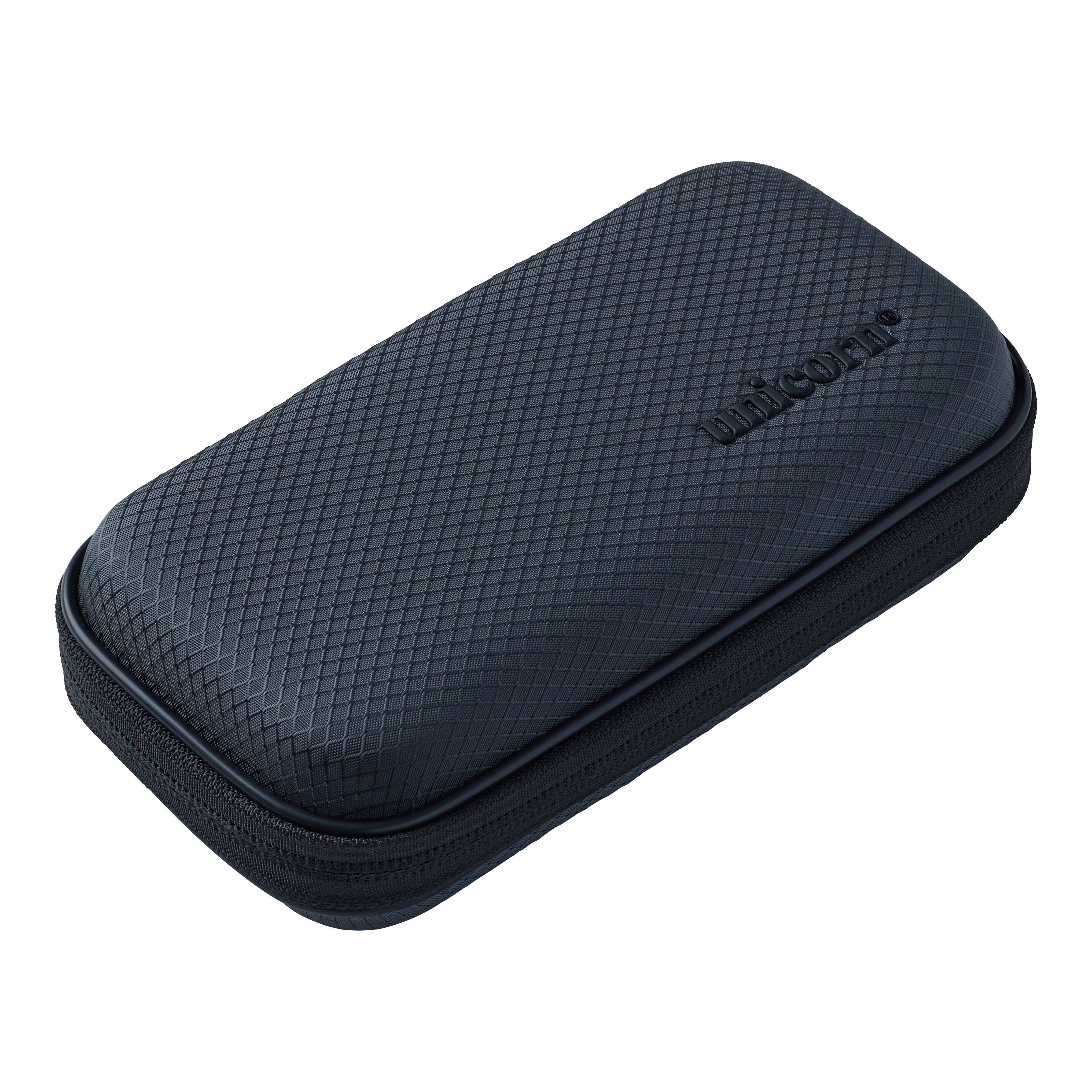 Étui à fléchettes Unicorn Vanguard petit modèle - Gris Die Abbildung zeigt das Unicorn Vanguard Small Dartcase in Grau. Diese Darttasche ist kompakt und für den sicheren Transport von Darts geeignet.