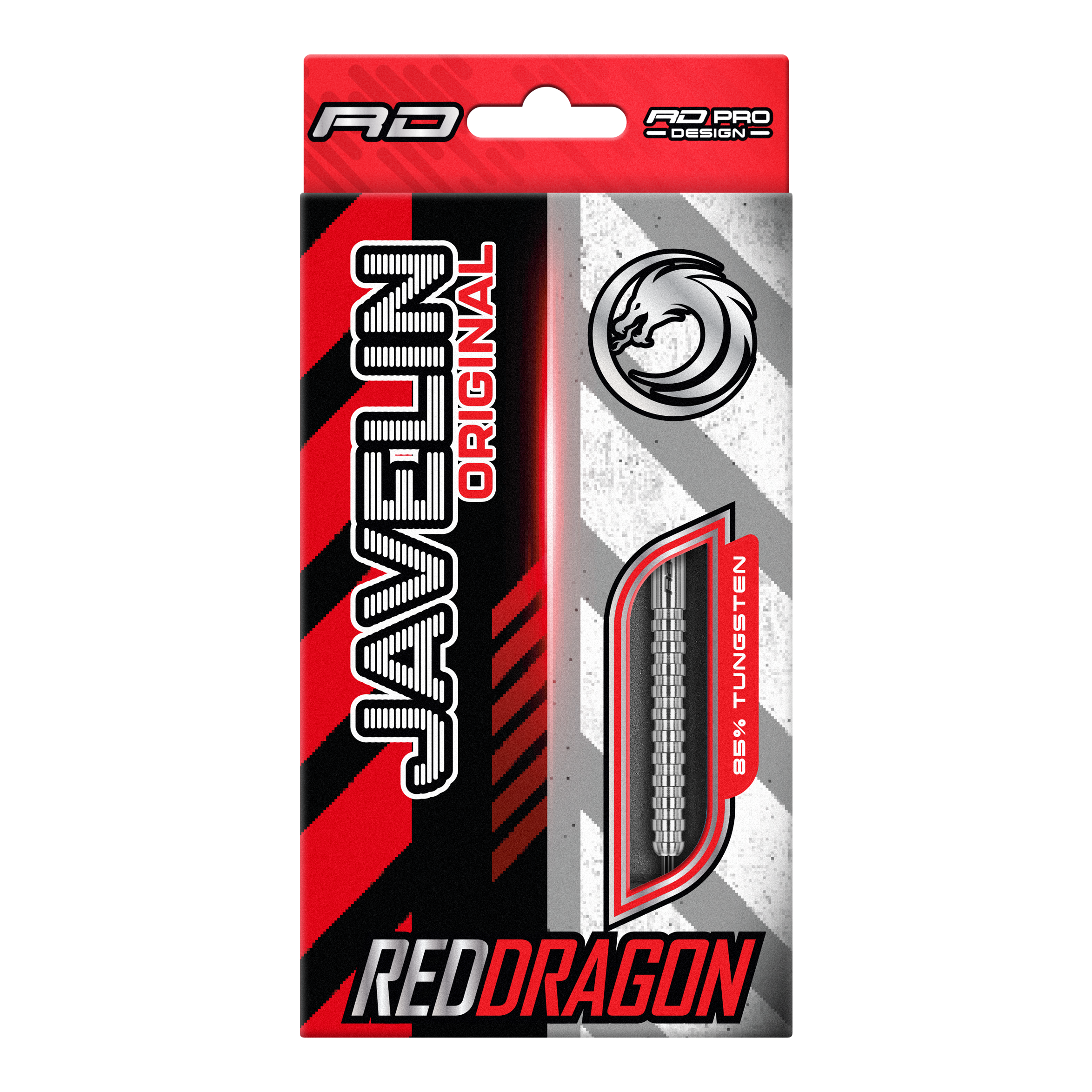 Fléchettes en acier Red Dragon Javelin Auf dem Bild sind die Red Dragon Javelin Steeldarts zu sehen. Diese Darts sind für Präzision und Leistung bekannt.