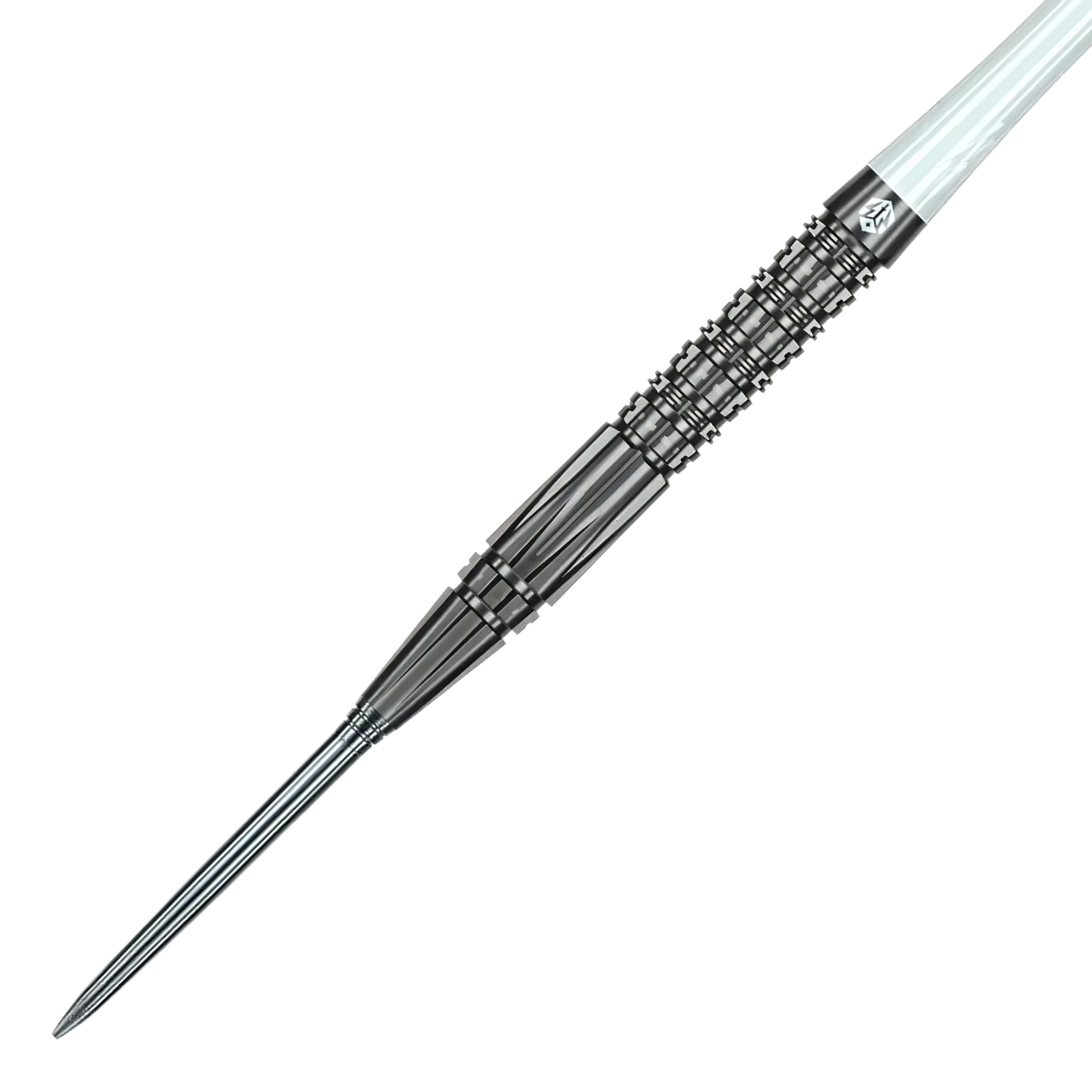 Fléchettes en acier Caliburn Prisma P2 - 20,5 g Die Abbildung zeigt die Caliburn Prisma P2 Steeldarts mit einem Gewicht von 20,5g. Das Produkt eignet sich ideal für Steeldartspieler.