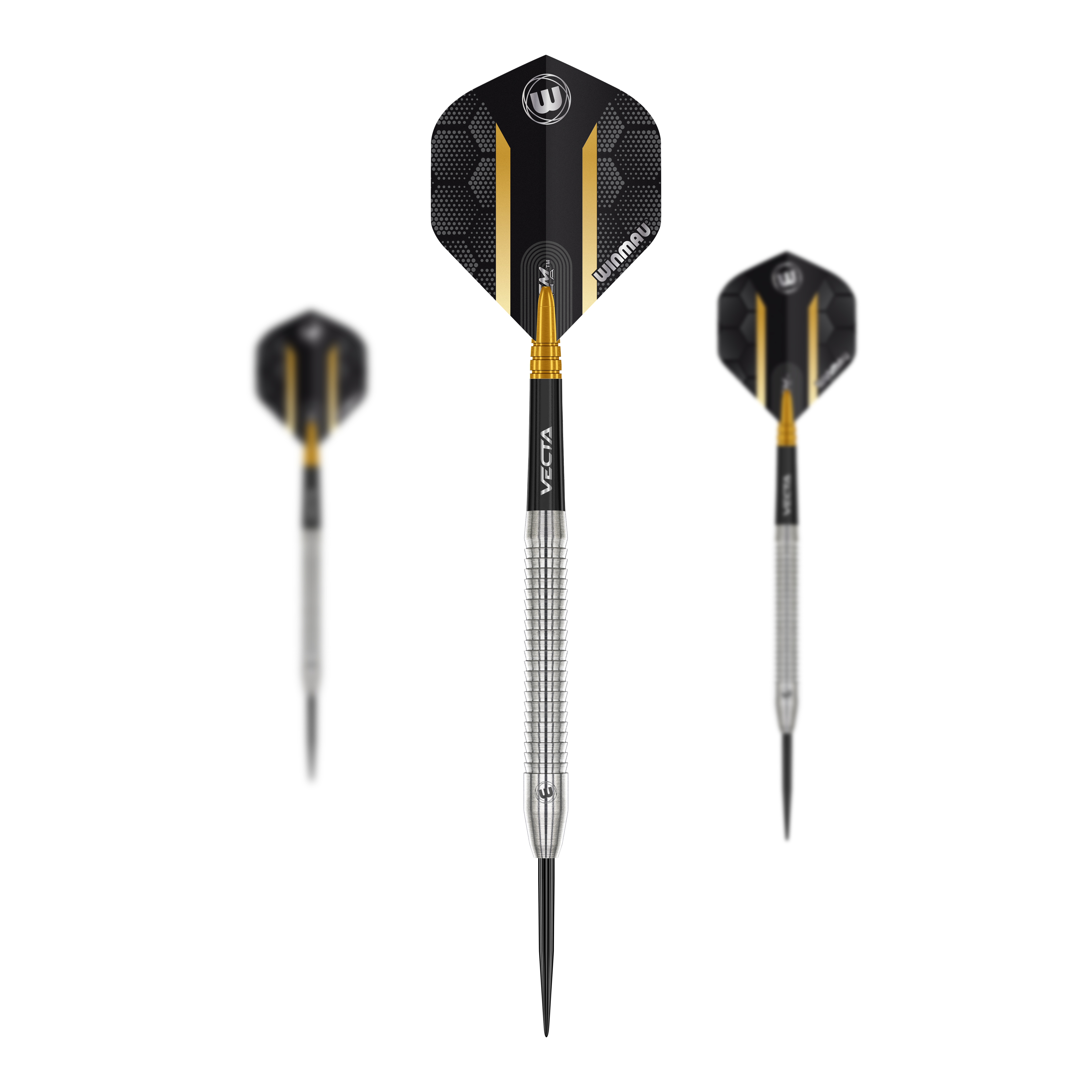 Fléchettes en acier Winmau Team 360 Jack Nankervis - 24 g Dies ist ein Set der Winmau Team 360 Jack Nankervis Steeldarts - 24g. Die Abbildung zeigt das komplette Dart-Set.
