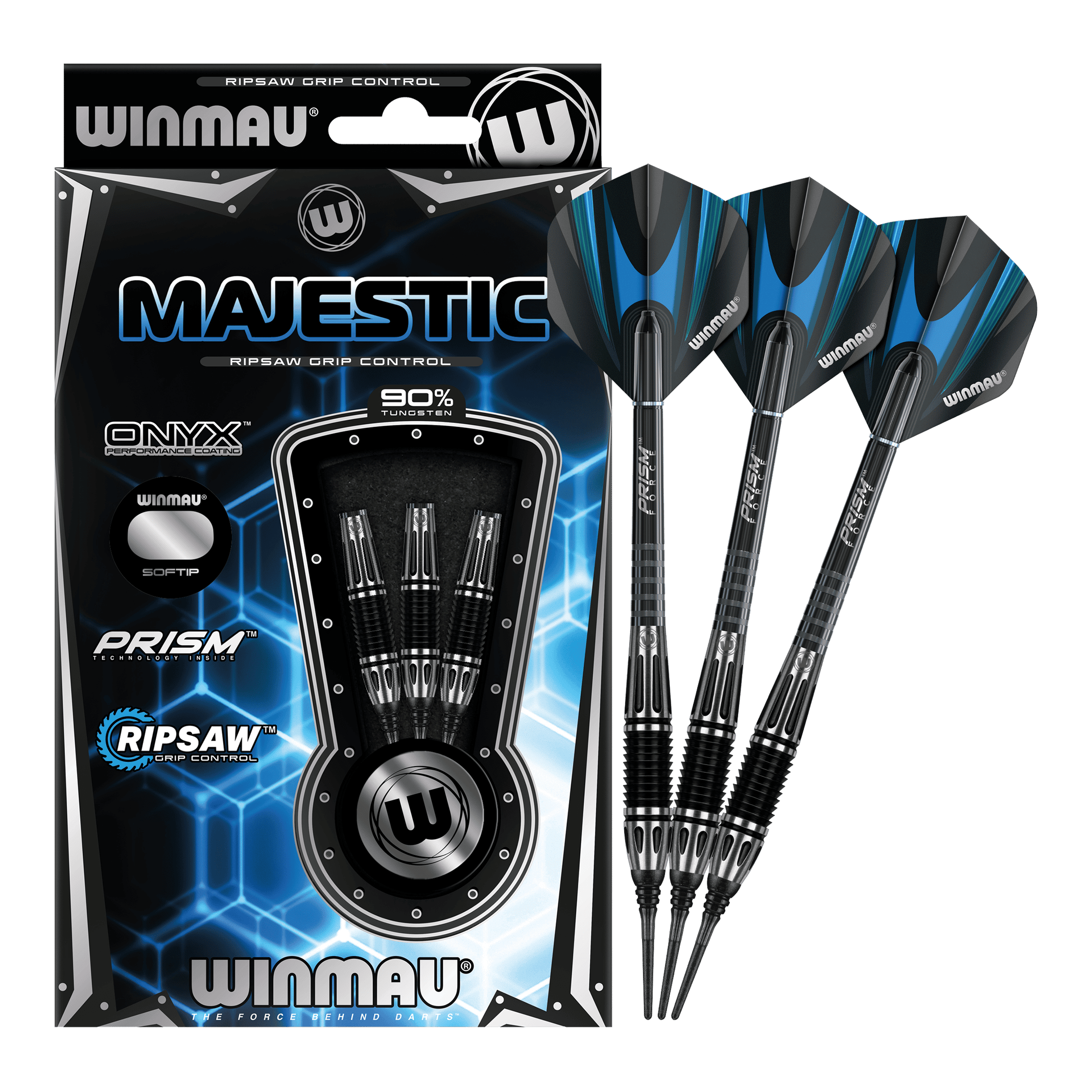 Fléchettes souples Winmau Majestic