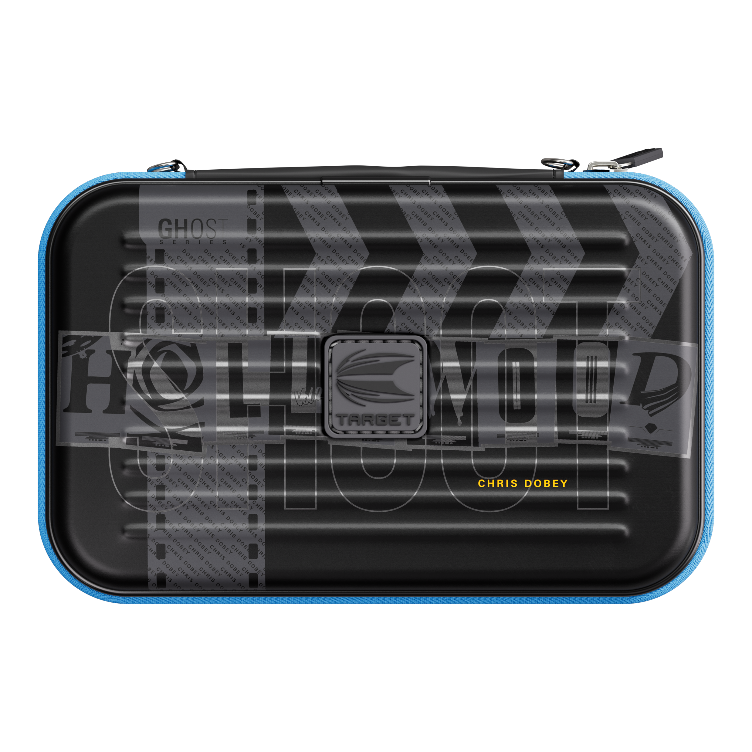 Étui à fléchettes Takoma XL Ghost Series Chris Dobey Das Bild zeigt das Takoma XL Ghost Series Chris Dobey Dartcase. Das Case schützt und organisiert Dartpfeile optimal.
