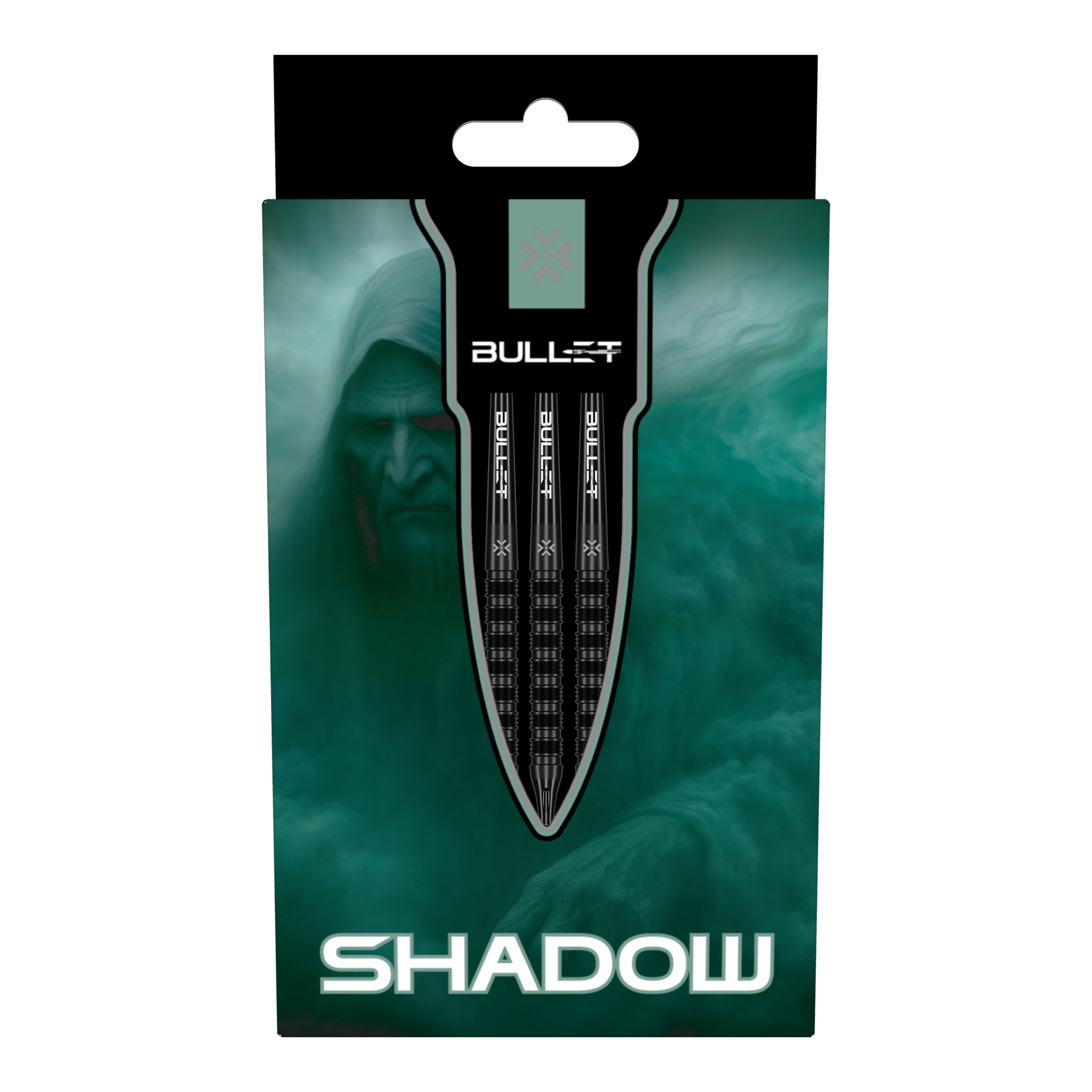 Fléchettes en mousse Bullet Shadow - 20 g Hier sieht man die Bullet Shadow Softdarts - 20g. Sie sind optimal für Softdart-Spiele geeignet.