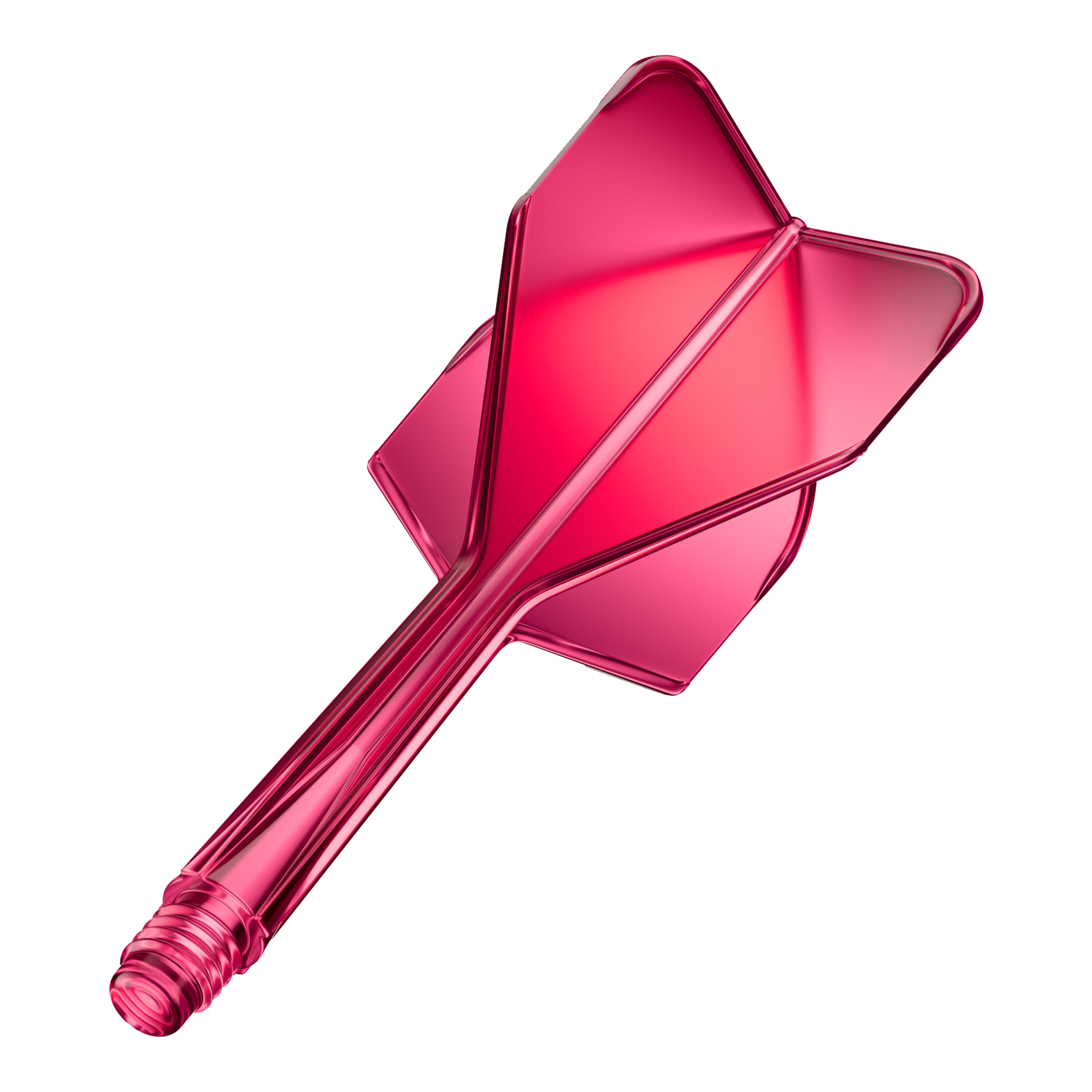 Système d'arbre de vol GOAT A1R No6 - Rose fluo Das Produkt GOAT A1R No6 Flight-Shaft-System in Neon Pink ist abgebildet. Das Dartzubehör besticht durch seine auffällige pinke Farbe.