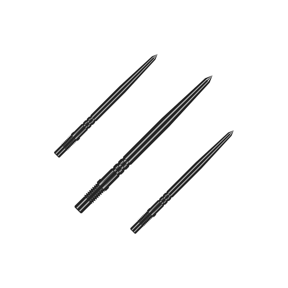 Embouts de fléchettes Shot Turbo Point - Noirs