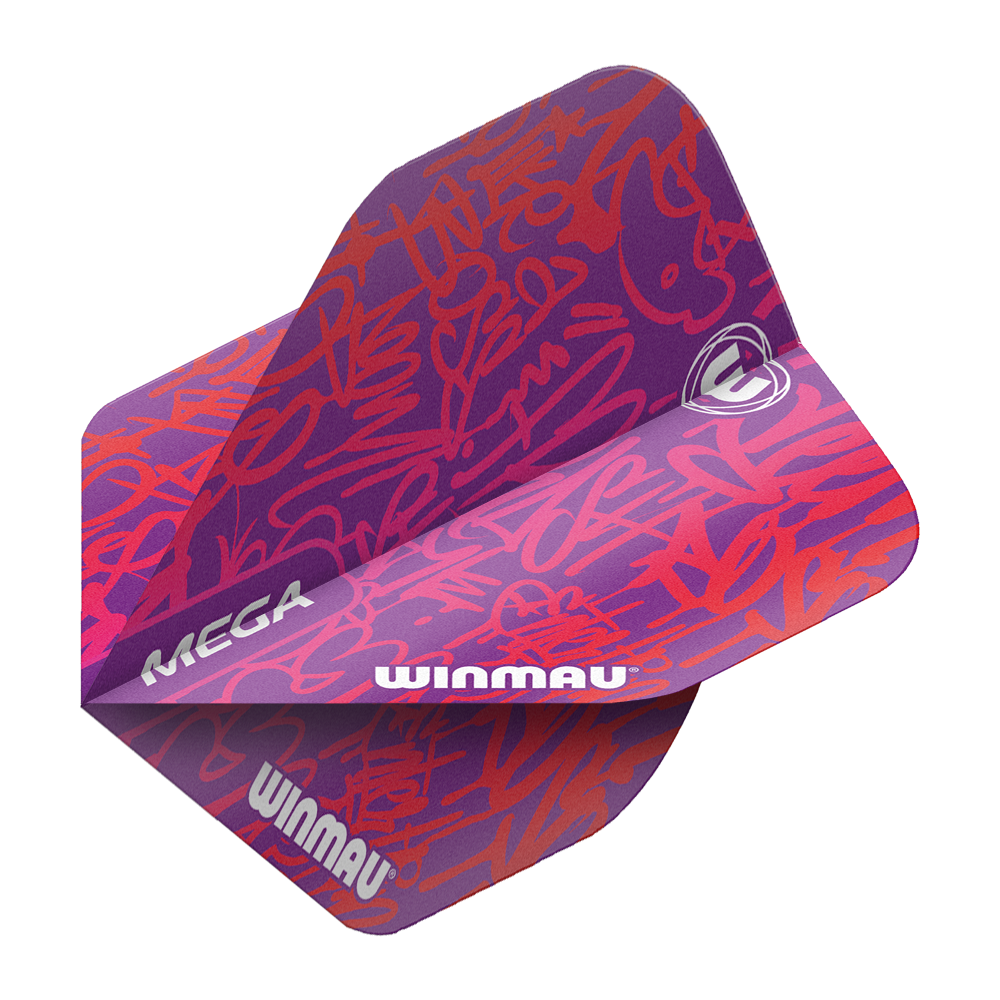 Winmau Mega Red Standard Flights