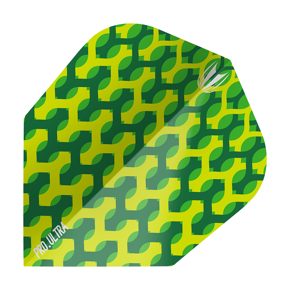 Ailettes Target Pro Ultra Fabric Green Ten-X