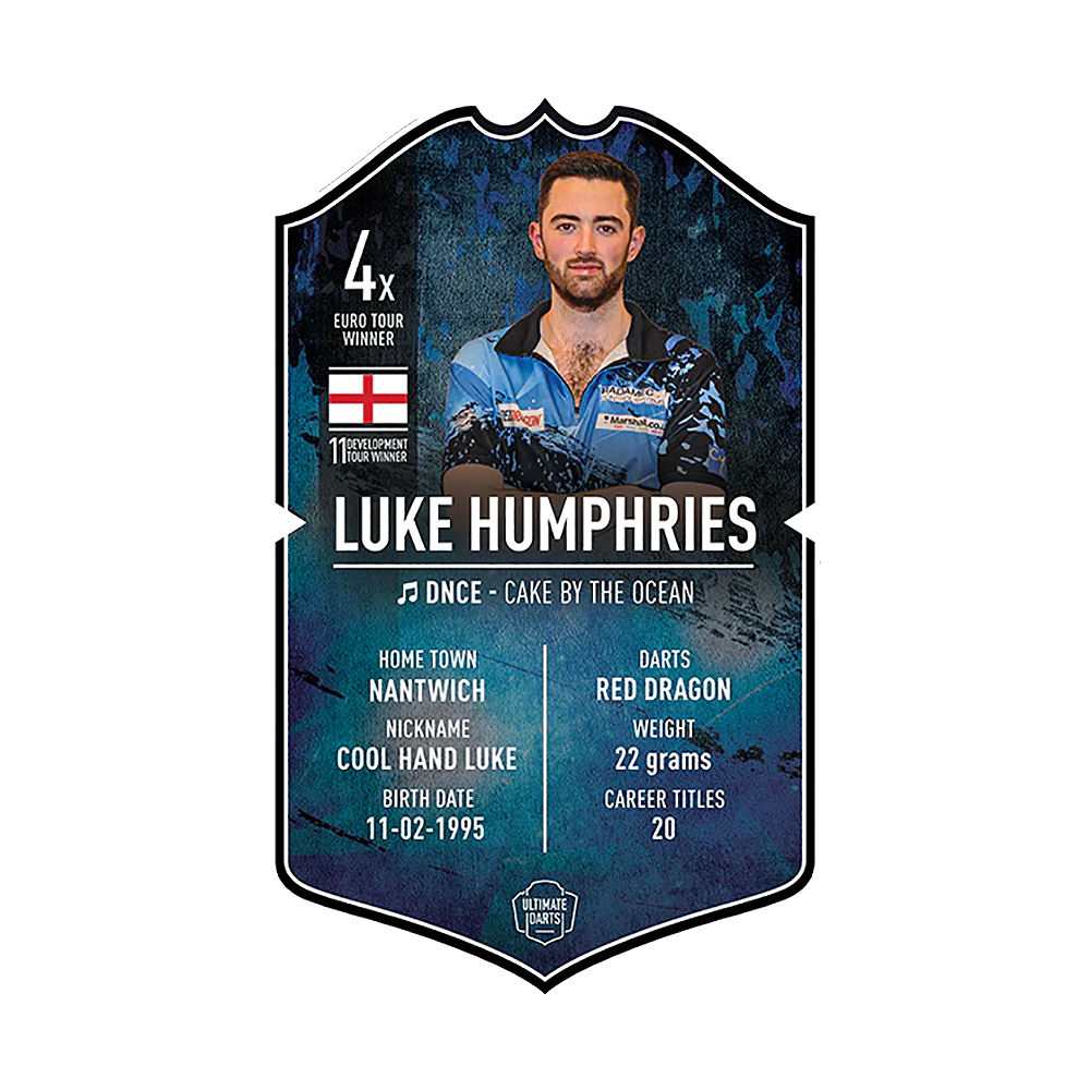 Carte de fléchettes ultime - Luke Humphries