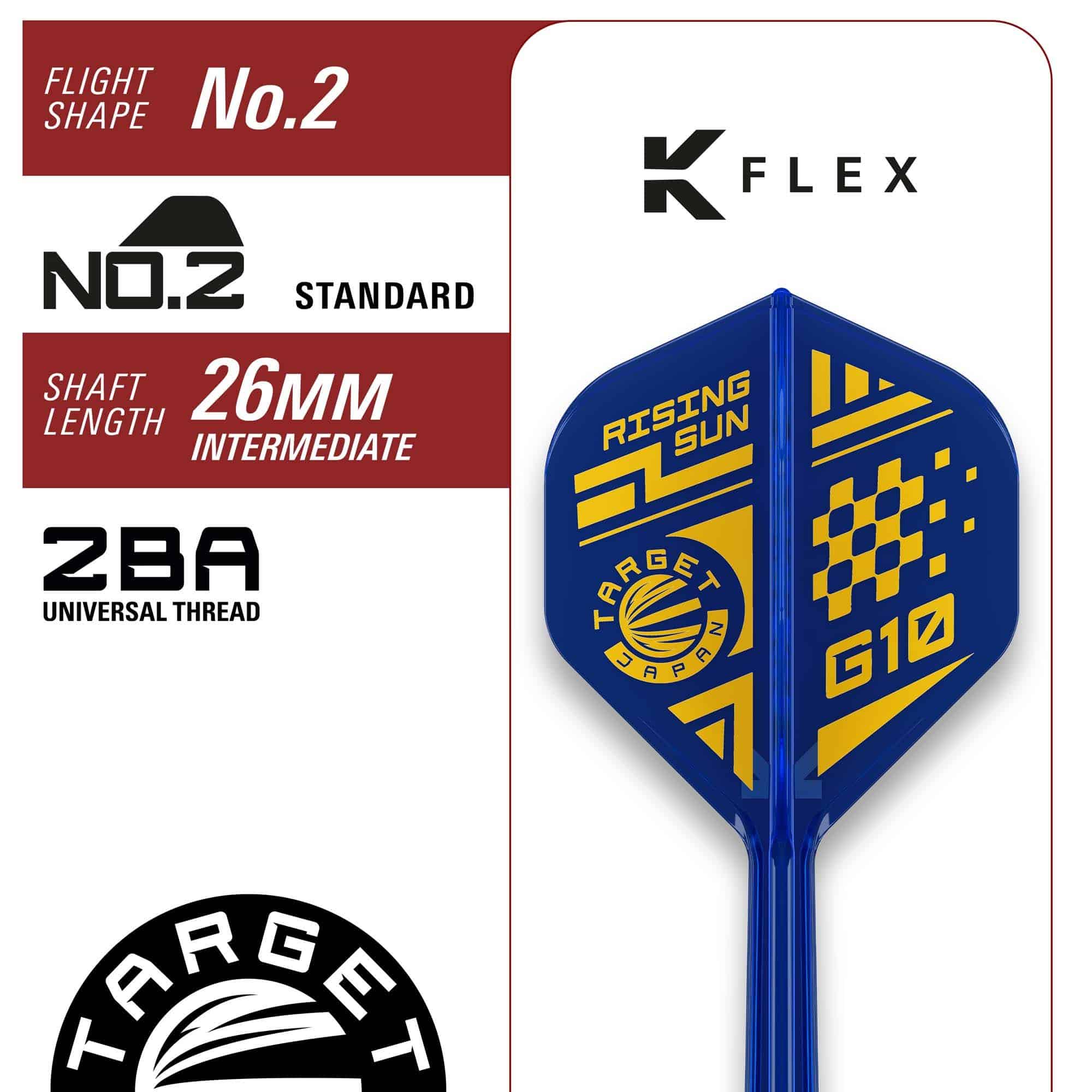 Fléchettes en acier Target Japan Rising Sun GEN10 Swiss Point Abgebildet sind die Target Japan Rising Sun GEN10 Swiss Point Steeldarts. Diese Steeldarts zeichnen sich durch besondere Präzision aus.
