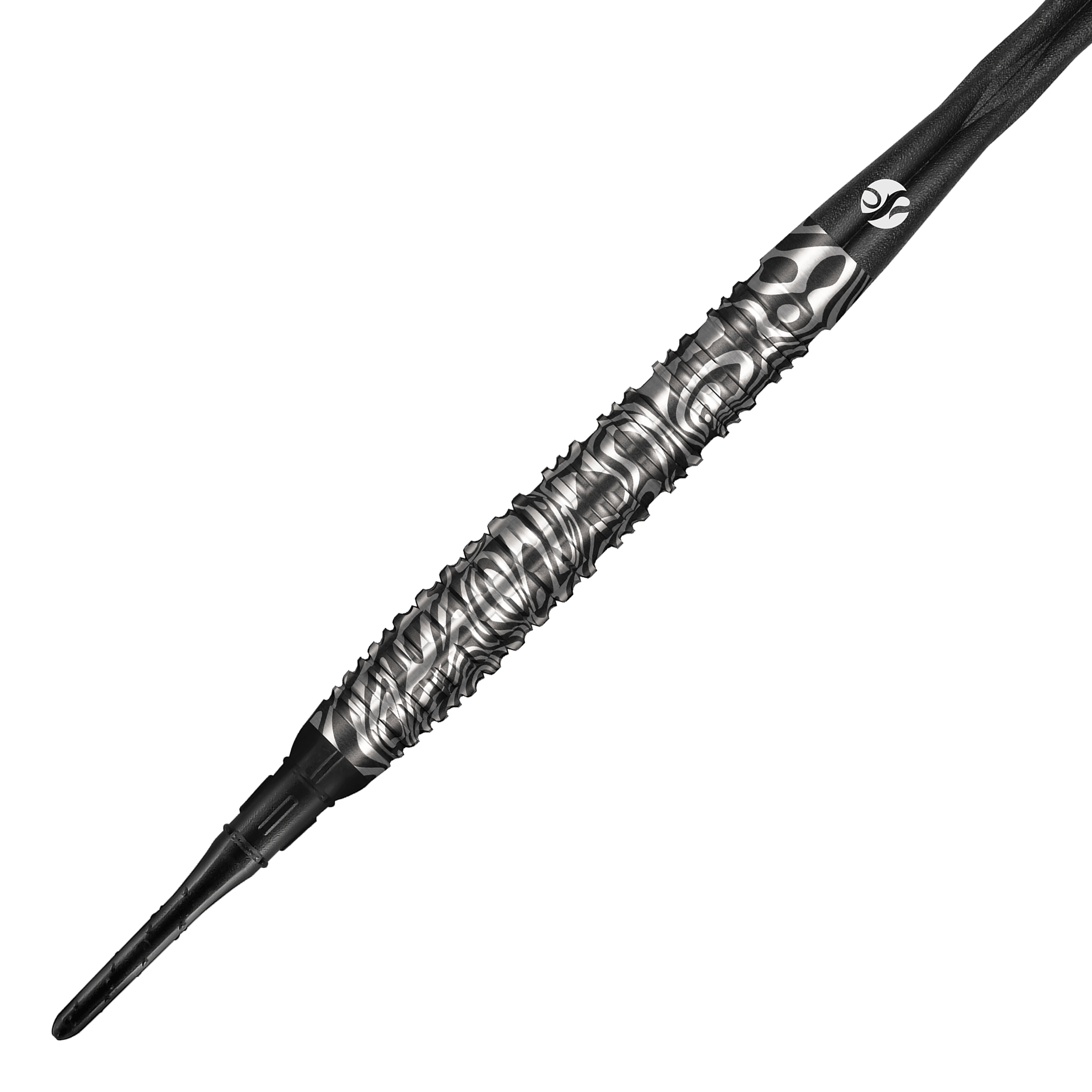 Fléchettes souples Shot Alchemy Runstel - 20 g Hier sind die Shot Alchemy Runstel Softdarts mit 20 Gramm zu sehen. Das Produkt wird aus einer anderen Perspektive dargestellt.