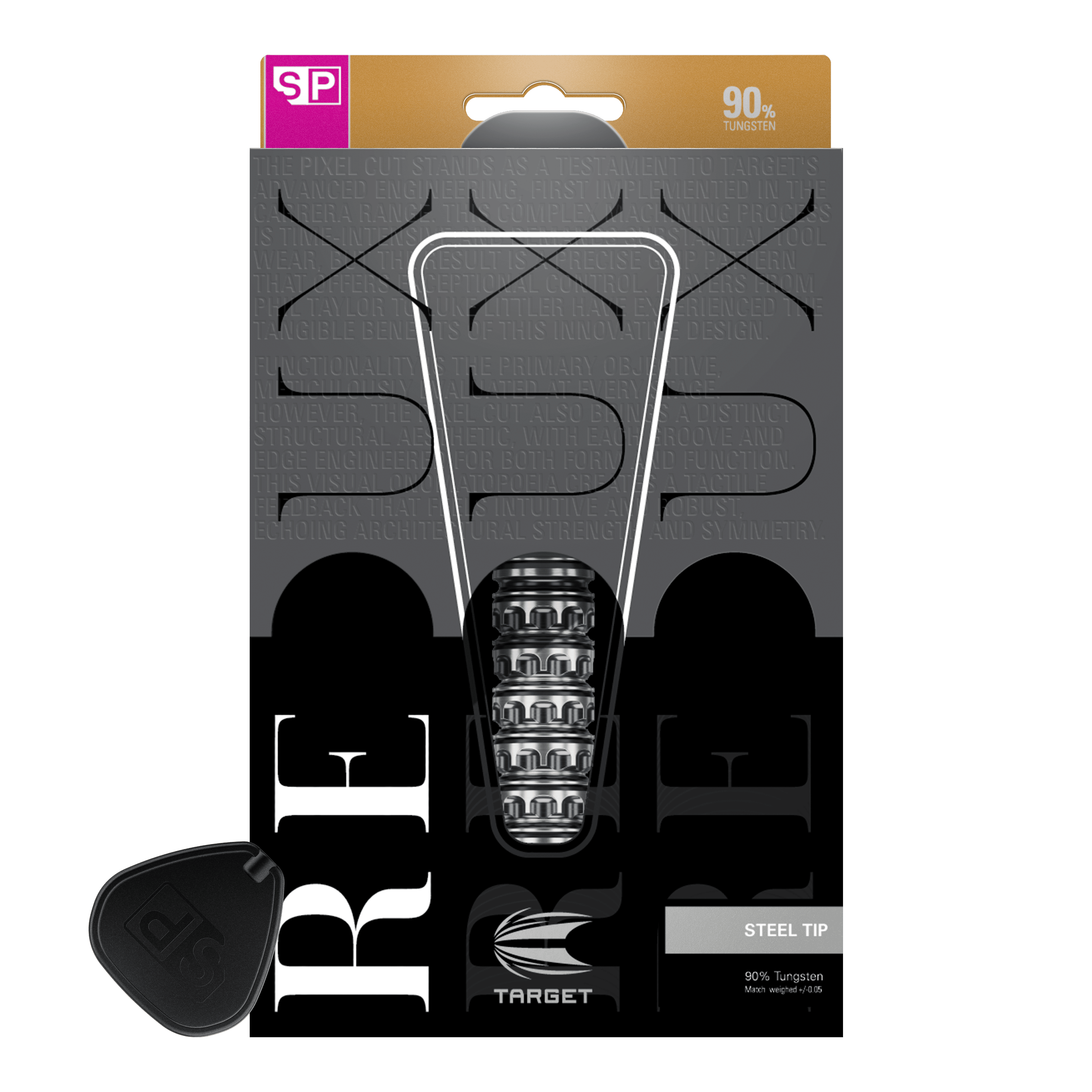 Fléchettes en acier Target Redux 01 Swiss Point Abgebildet sind die Target Redux 01 Swiss Point Steeldarts. Die Steeldarts zeichnen sich durch ihr modernes Design aus.