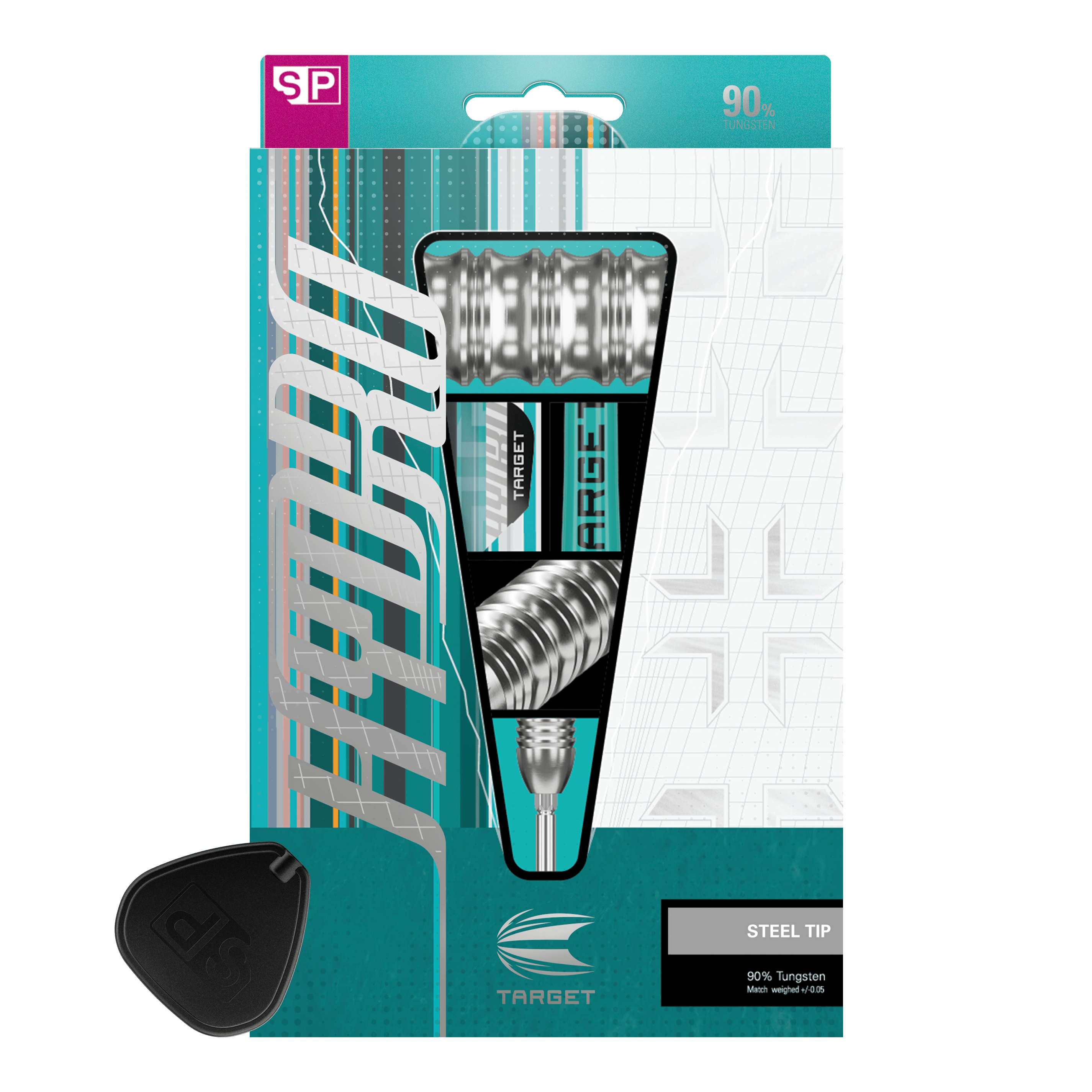 Fléchettes en acier Target Hydro 01 Swiss Point Das Bild zeigt die Target Hydro 01 Swiss Point Steeldarts. Die Darts haben ein modernes Design und sind speziell für Präzision entwickelt.