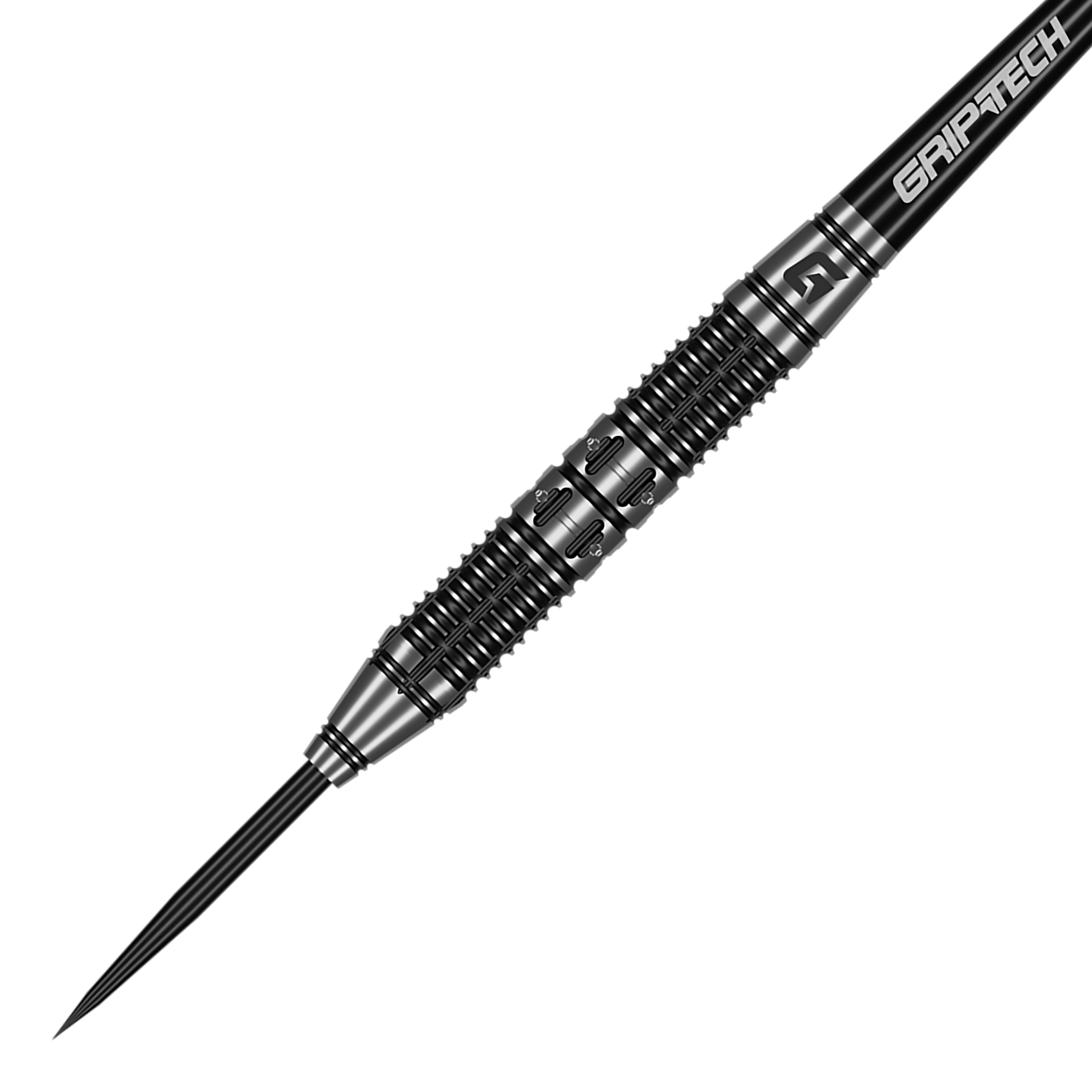 Abgebildet ist das Produkt GOAT Dumbbell Steeldarts. Diese Steeldarts zeichnen sich durch eine spezielle Form aus.