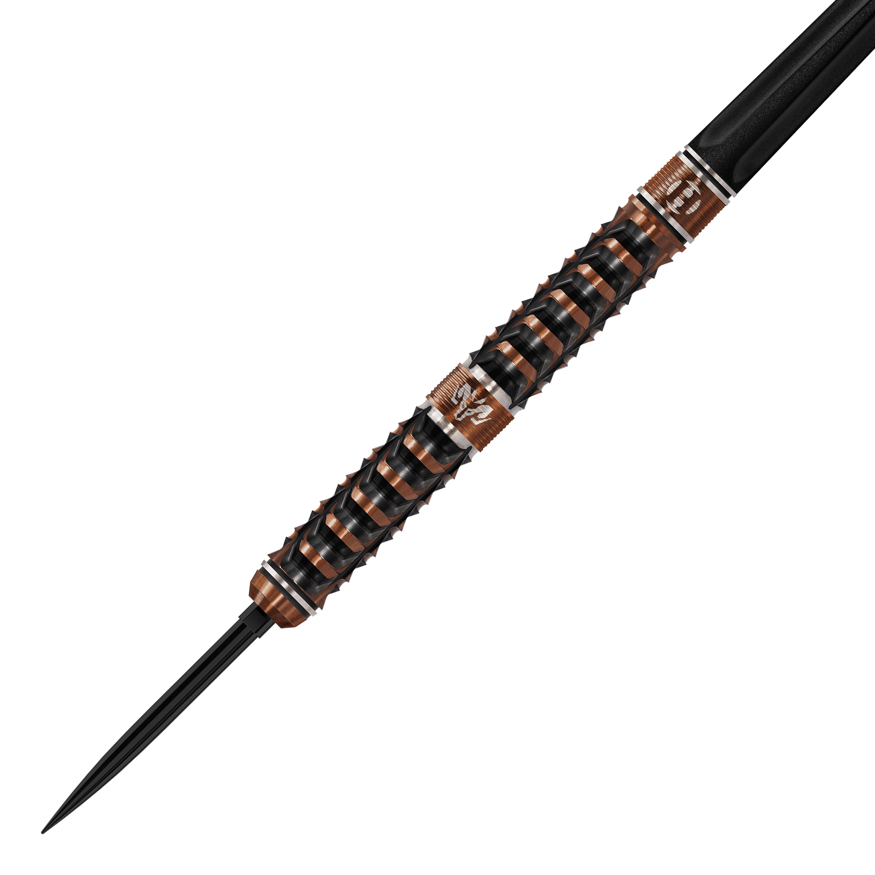Fléchettes en acier Harrows Tungsten Trinity Quick Point Harrows Wolfram Trinity Quick Point Steeldarts sind auf diesem Bild abgebildet. Diese Steeldarts sind für präzises Dartspiel konzipiert.
