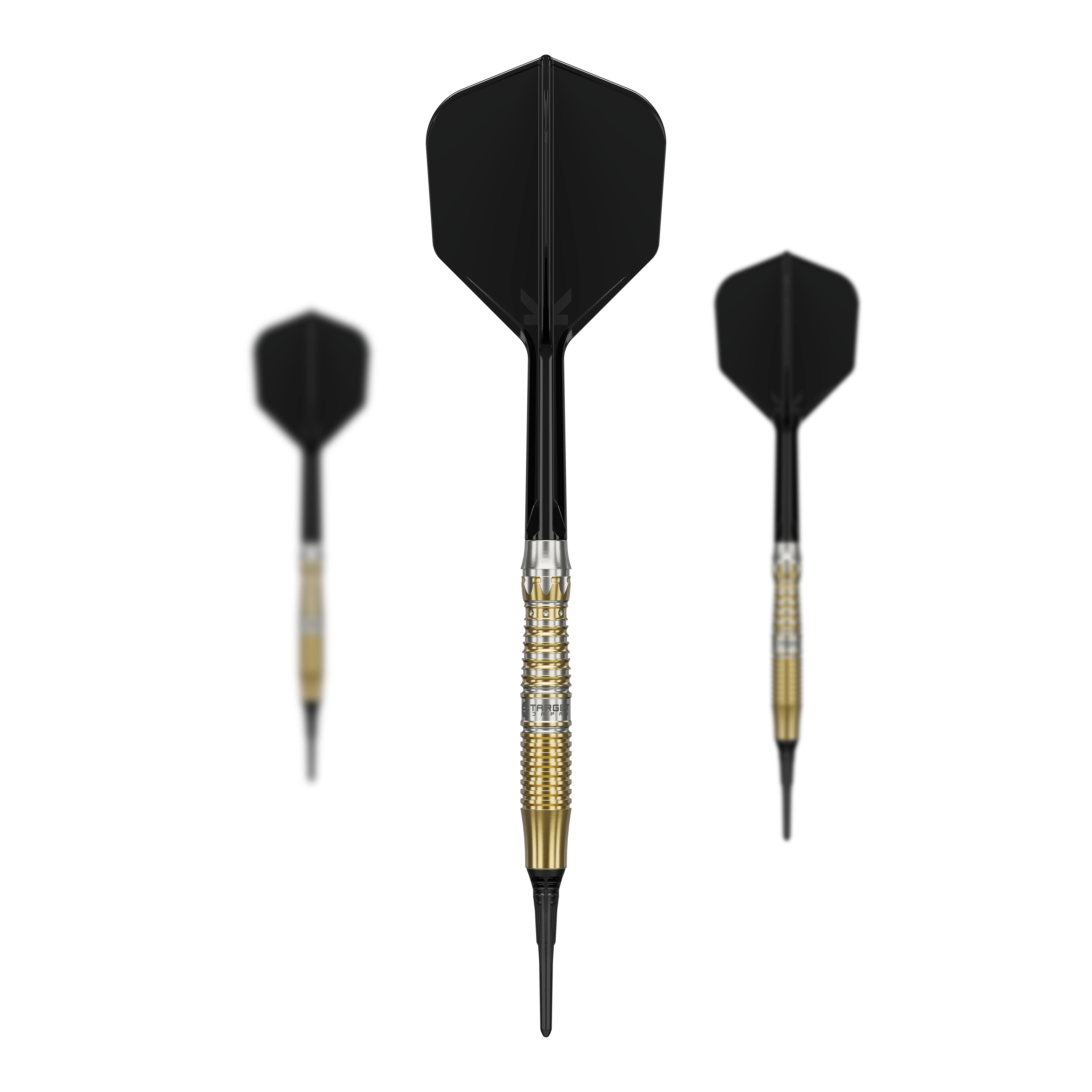 Fléchettes Target Black Marque Enzo Soft - 18 g