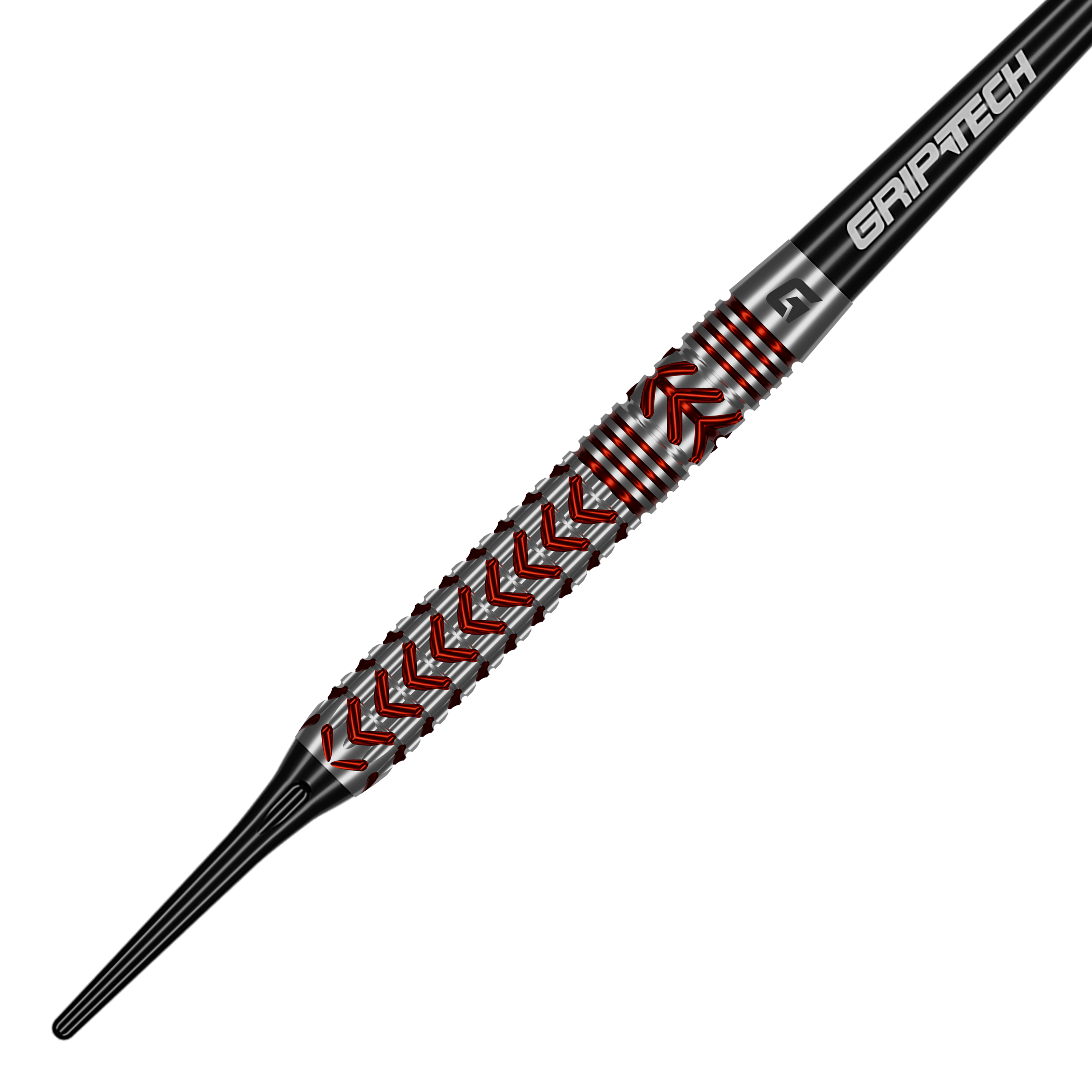 Fléchettes souples GOAT Curveball - 20 g Dieses Bild zeigt die GOAT Curveball Tungsten Softdarts - 20g. Die Darts sind aus Tungsten gefertigt und haben ein Gewicht von 20 Gramm.