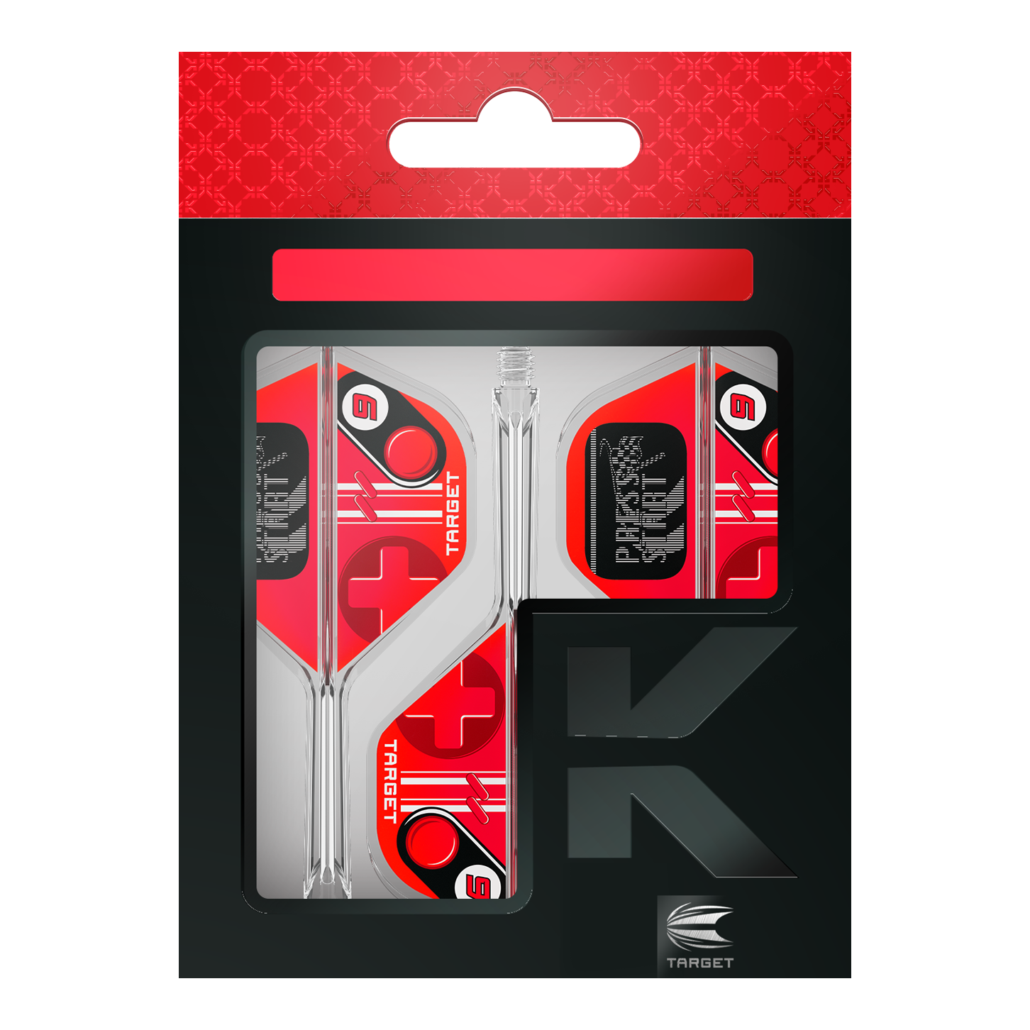 Ailettes standard Target K-Flex Press Start n° 2 Abgebildet sind die Target K-Flex Press Start No2 Standard Flights. Es handelt sich um stabile Dartflights in Standardform.