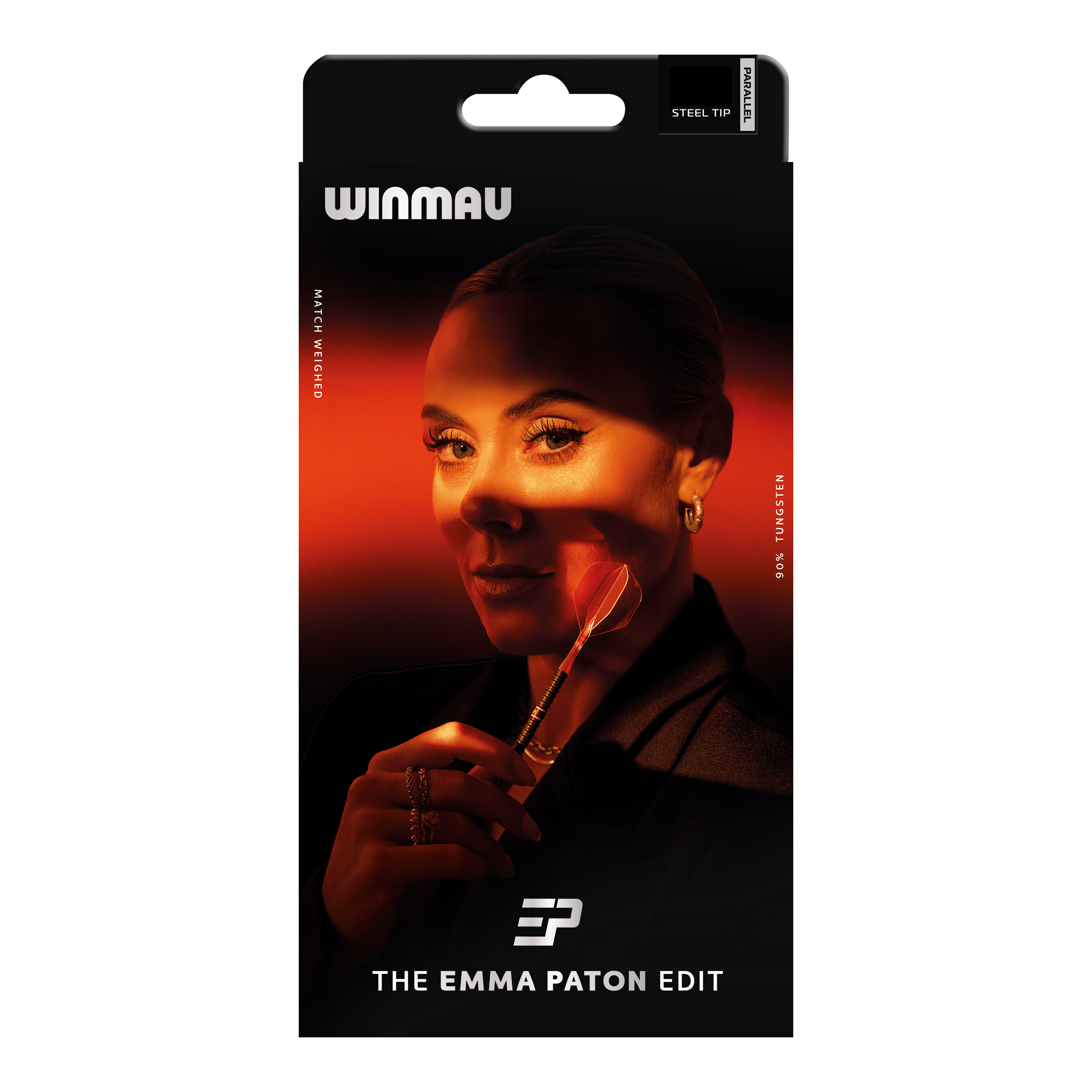 Fléchettes en acier Winmau Emma Paton Edit - 23 g Abgebildet ist das Produkt Winmau Emma Paton Edit Steeldarts - 23 g. Die Steeldarts sind speziell für Dartspieler entworfen.