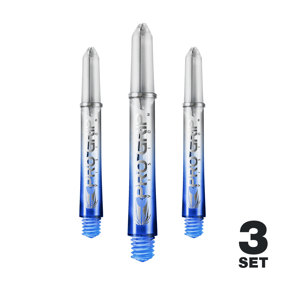 Tiges Target Pro Grip Vision - 3 jeux - Bleu