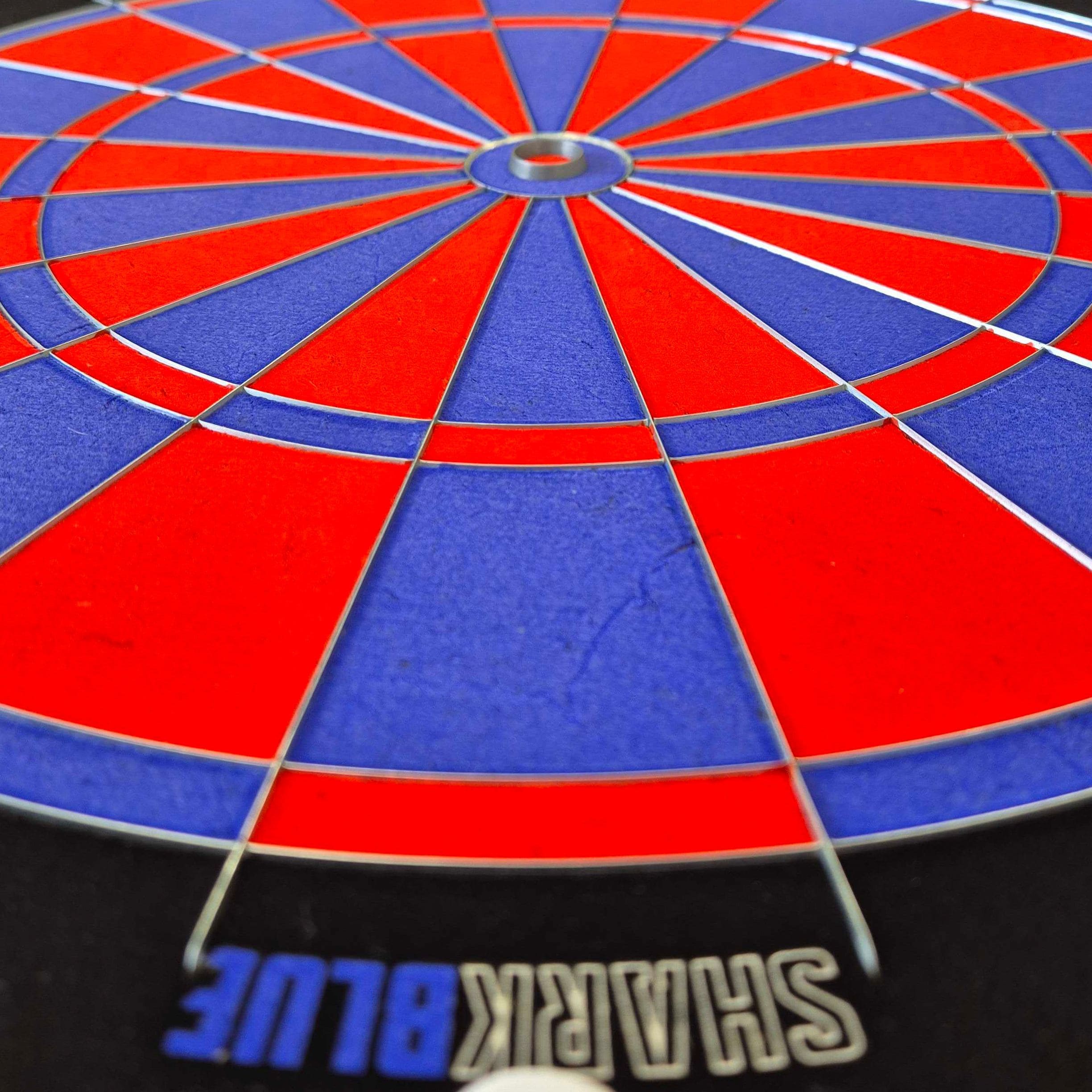 Cible de fléchettes en acier Bulls NL Shark Blue Pro