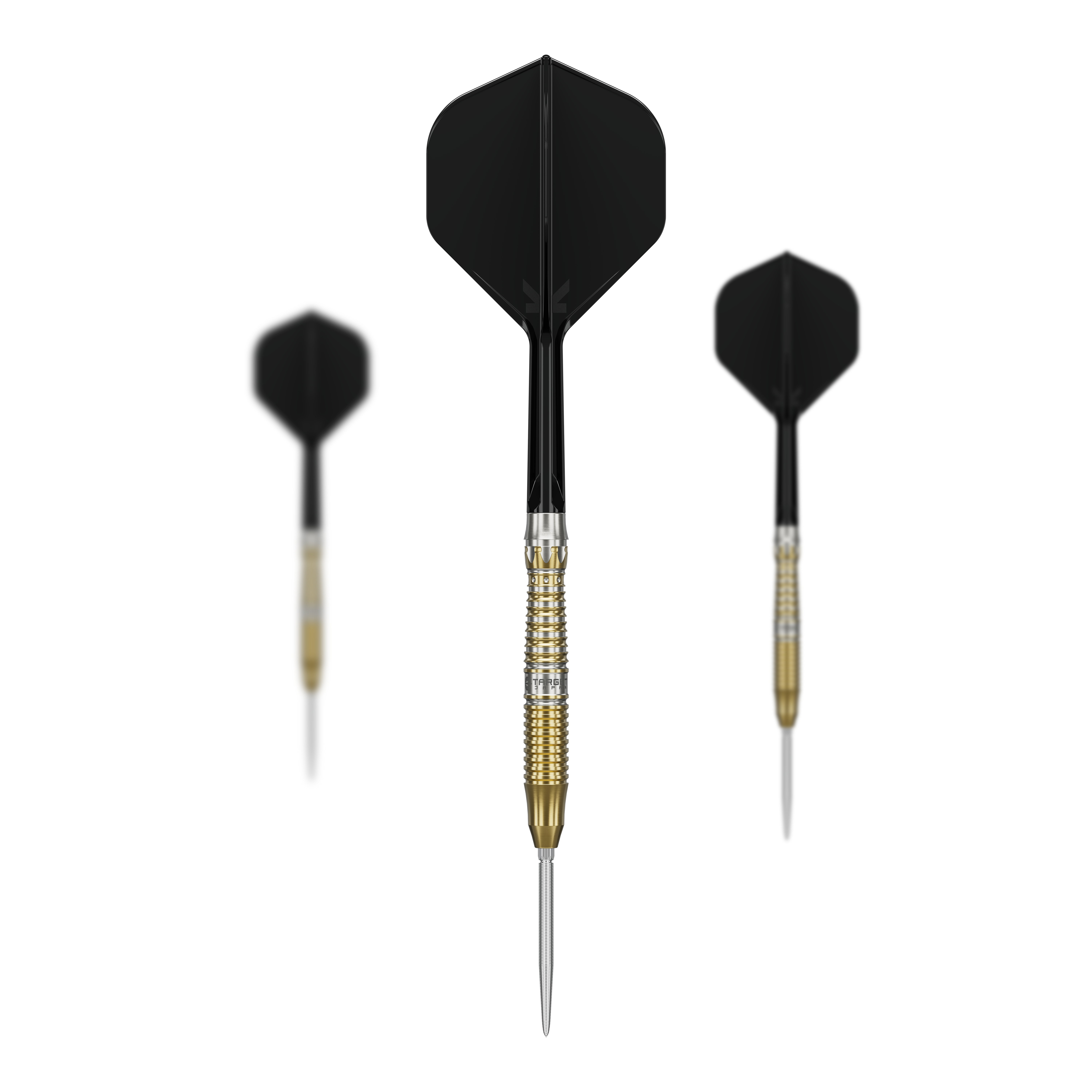 Fléchettes en acier Target Japan Black Marque Enzo Swiss Point à pointe suisse