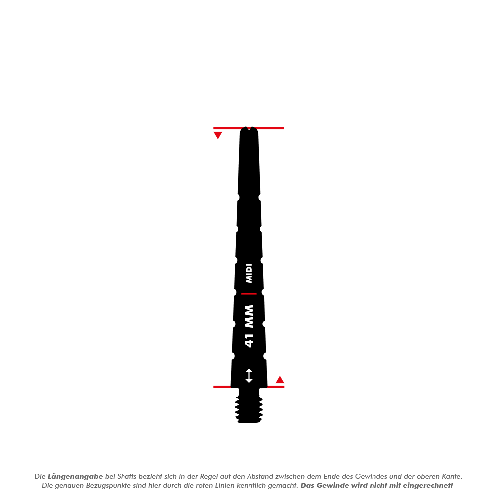 Manche Graflite de Harrow - 41mm