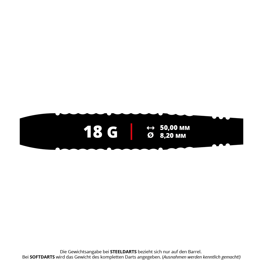 Fléchettes souples Mission Rogue en laiton - 18 g