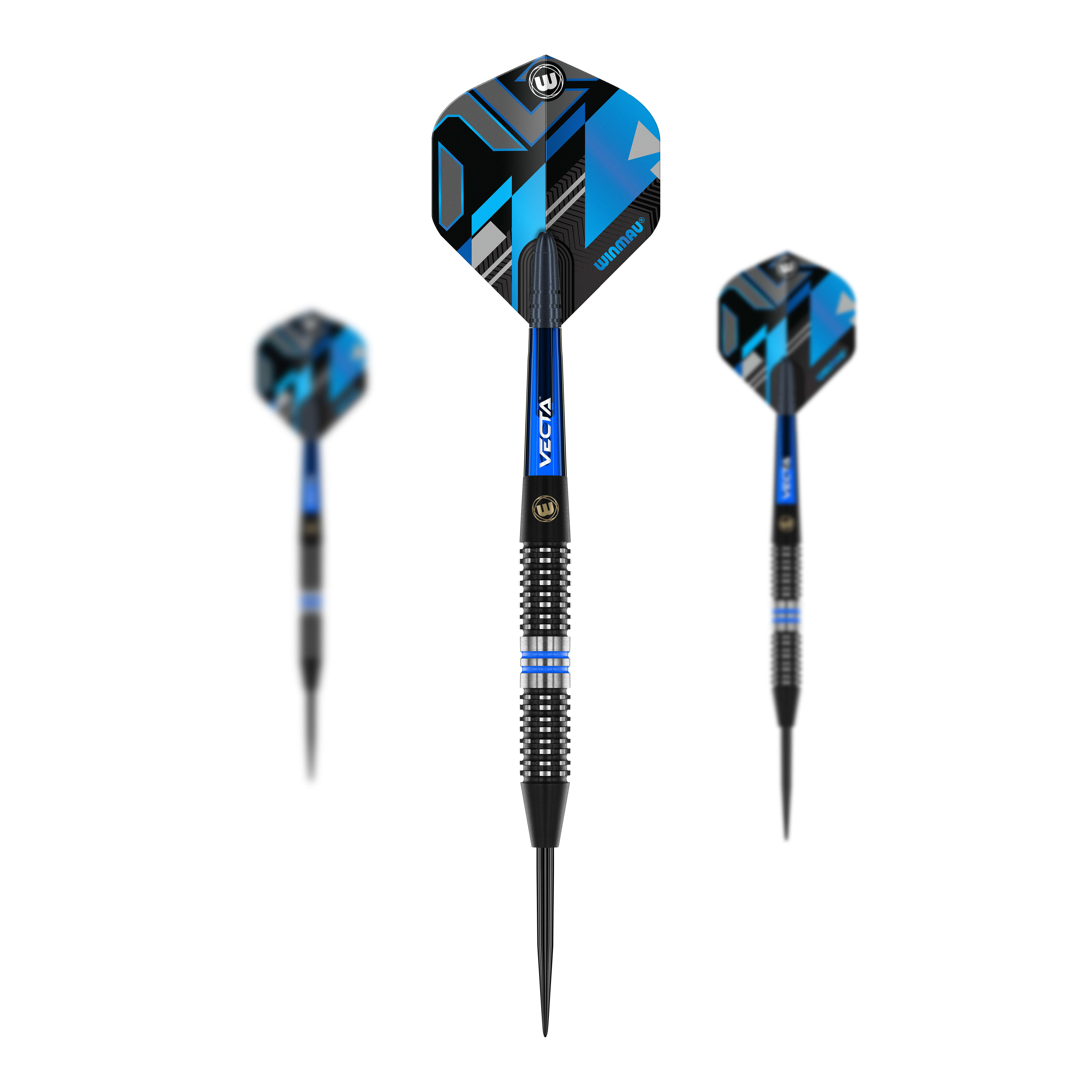 Fléchettes en acier Winmau Galactics