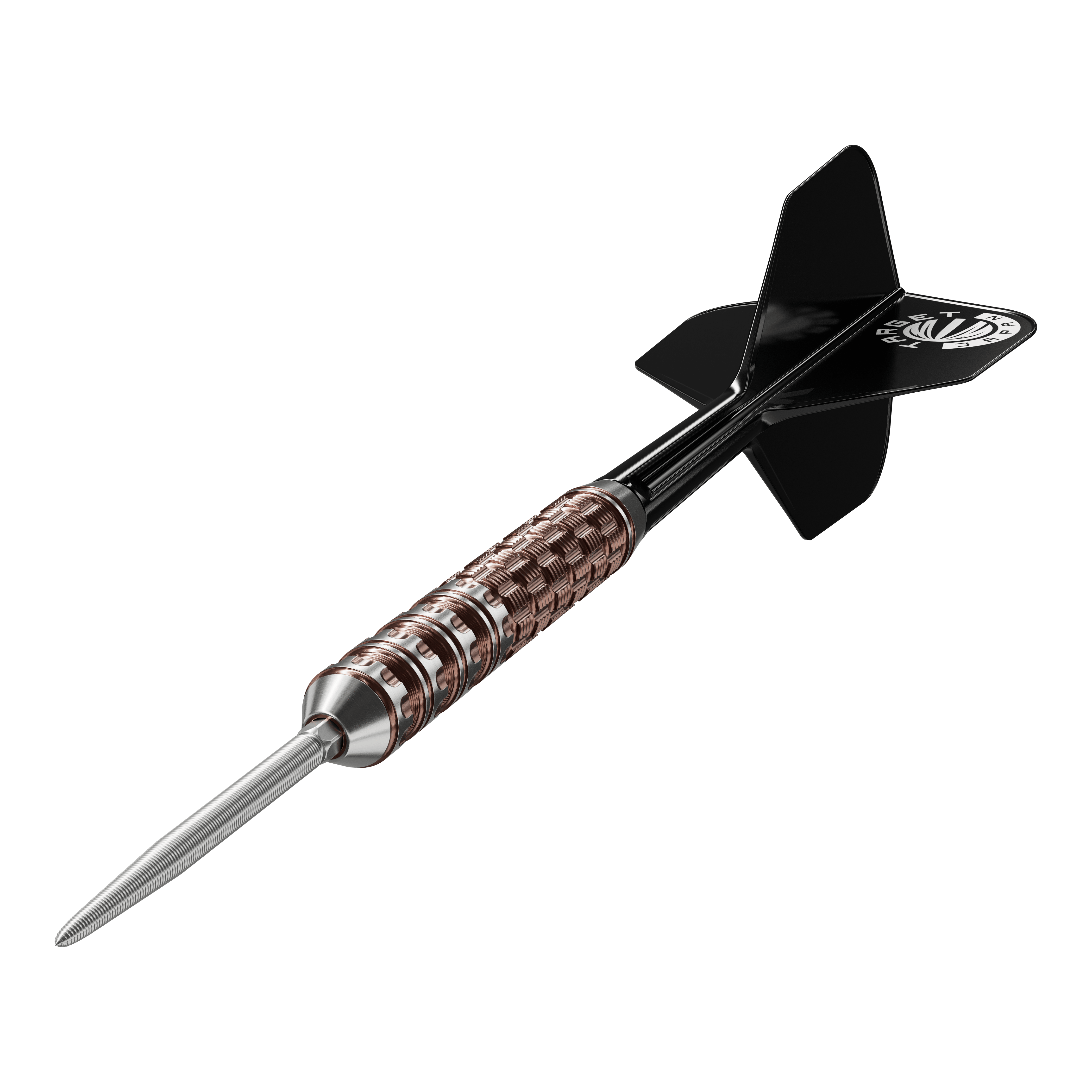 Fléchettes en acier Target Japan Prime Series George Nishitani Raptor GEN6 Swiss Point Das Bild zeigt die Target Japan Prime Series George Nishitani Raptor GEN6 Swiss Point Steeldarts. Diese Darts sind für hohe Präzision und Qualität bekannt.
