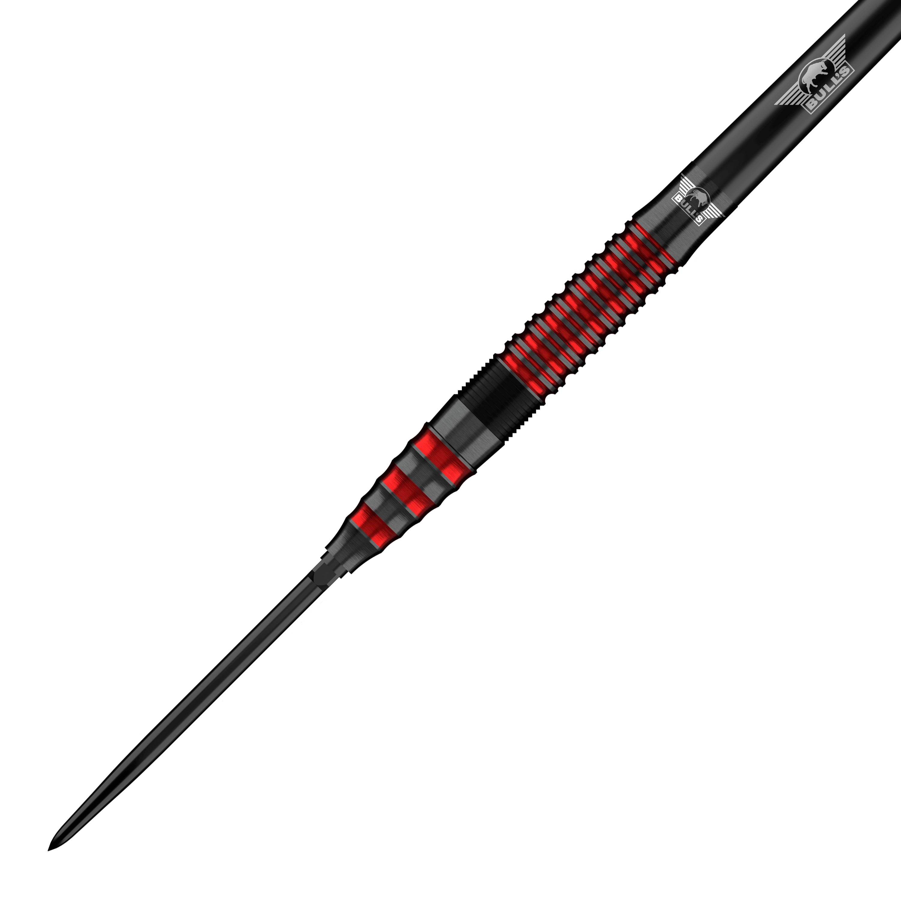 Bulls NL Florian Price 90 Point Convertible Steeldarts Gezeigt werden Bulls NL Florian Preis 90 Convertible Point Steeldarts. Das Set eignet sich für Darts-Spieler.