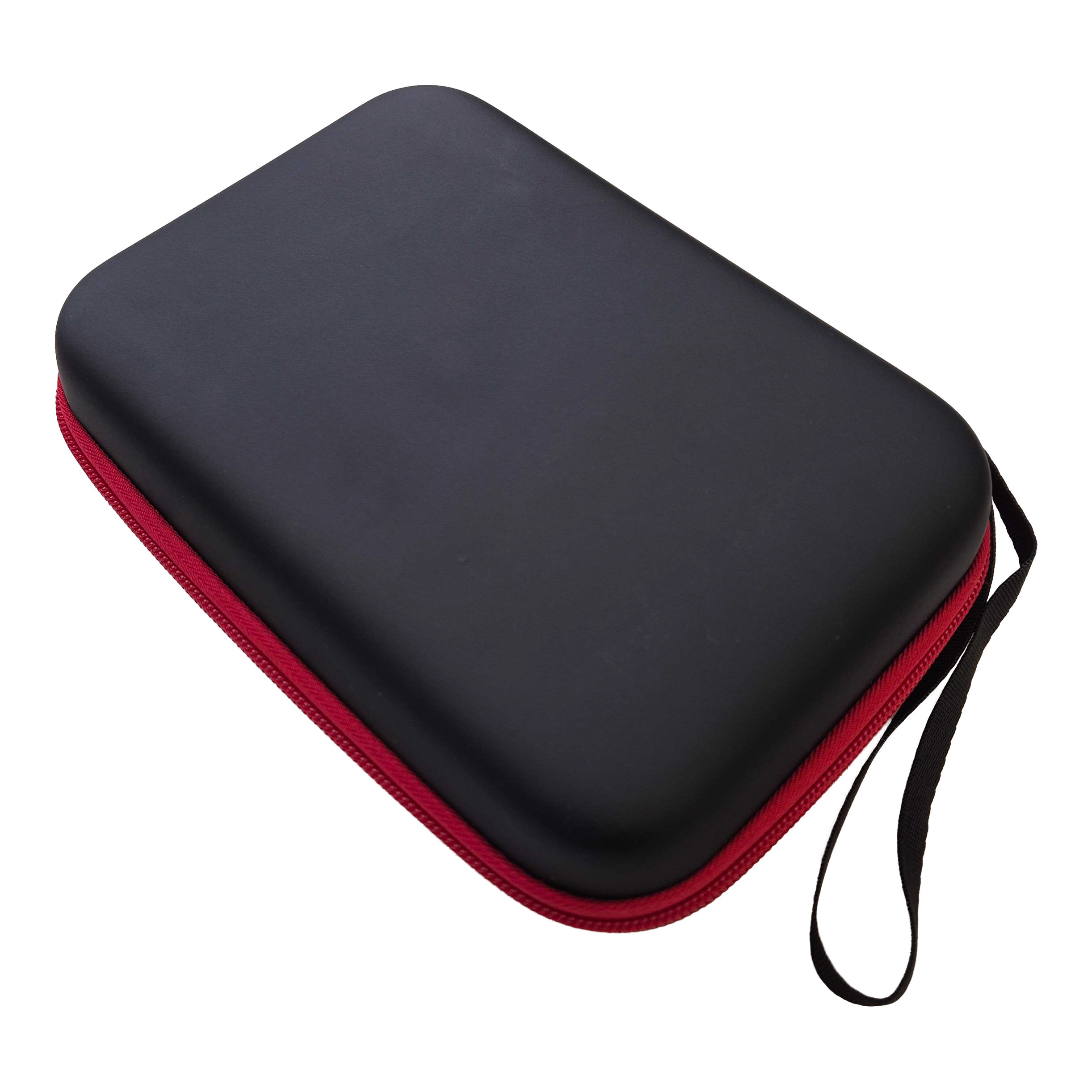 Système McDart-4 Étui à fléchettes Auf dem Bild ist ein Dartcase in Schwarz abgebildet. Das Etui dient zum sicheren Transport von Dart-Pfeilen.