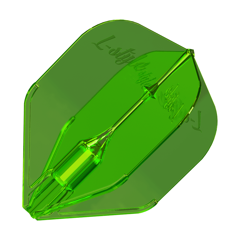 Ailettes L-Style Fantom L3EZ Vert Hier ist ein einzelner L-Style Fantom L3EZ Flight Green abgebildet. Die Oberfläche erscheint leicht glänzend.