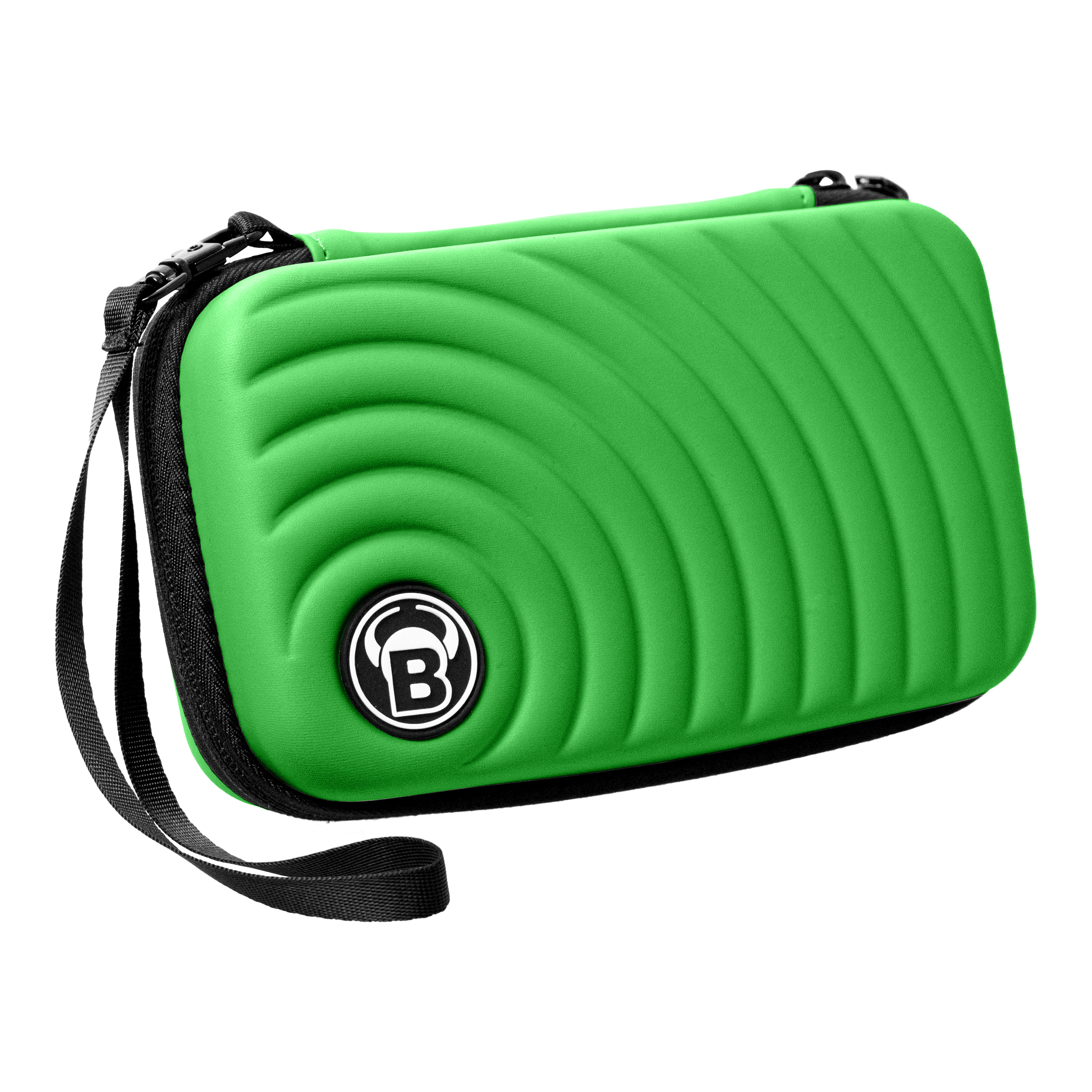 Étui à fléchettes Beazd Orbis XL - Vert Hier ist die Beazd Orbis XL Dartcase abgebildet. Das Etui eignet sich zur Aufbewahrung von Dartzubehör.