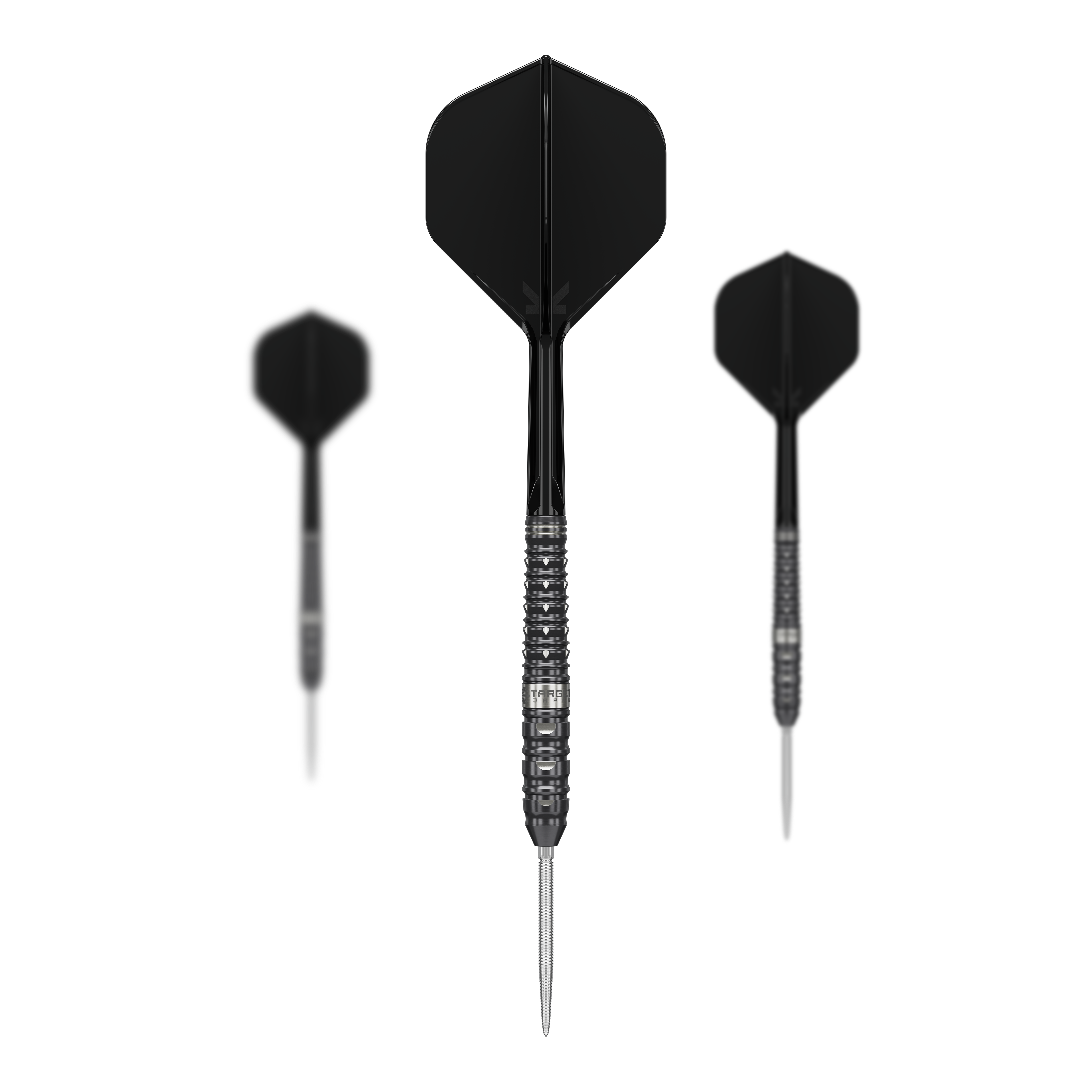 Fléchettes en acier Target Japan Black Marque Eclipse Swiss Point - 23 g