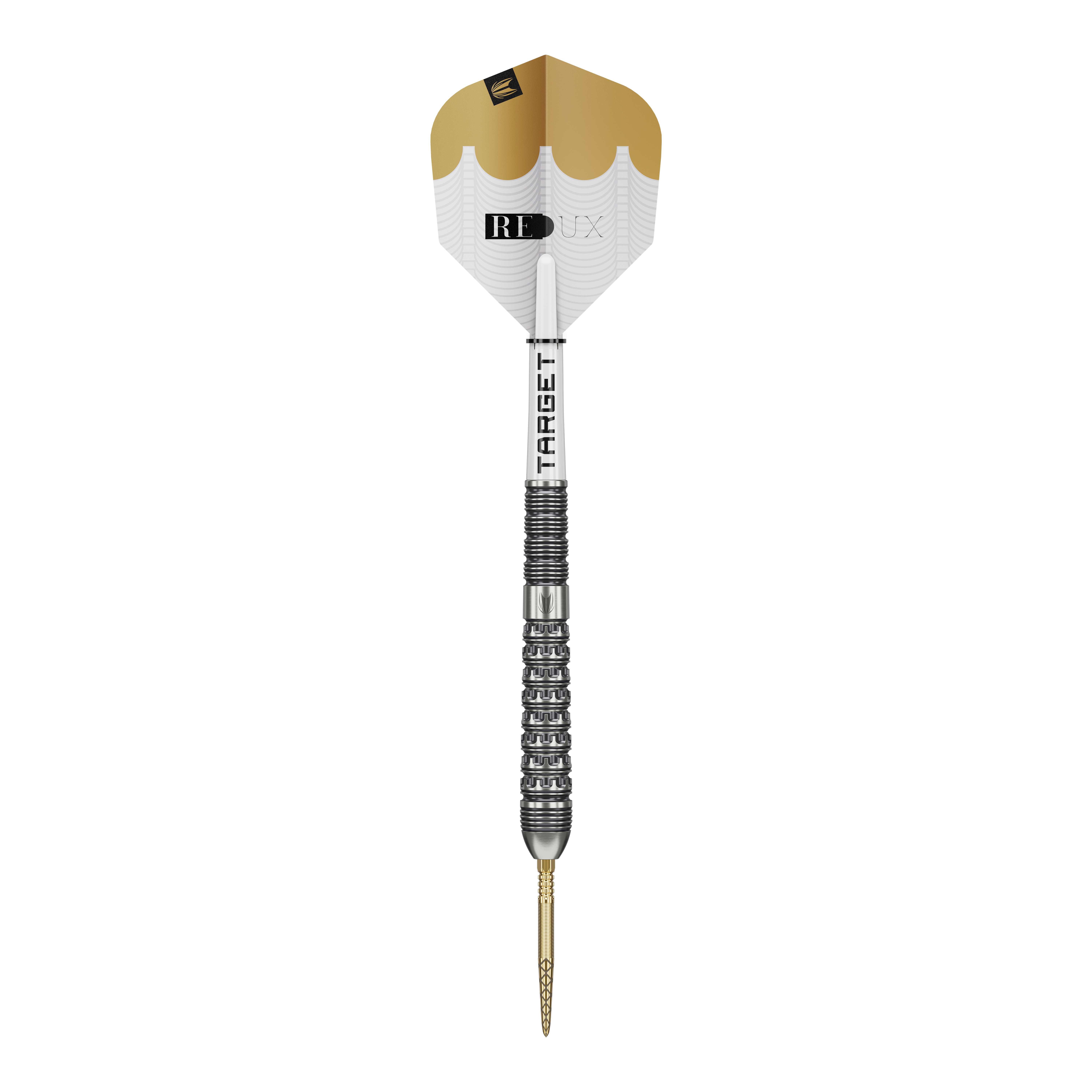 Fléchettes en acier Target Redux 03 Swiss Point Target Redux 03 Swiss Point Steeldarts werden auf diesem Bild präsentiert. Sie sind optimal für ambitionierte Dartspieler geeignet.